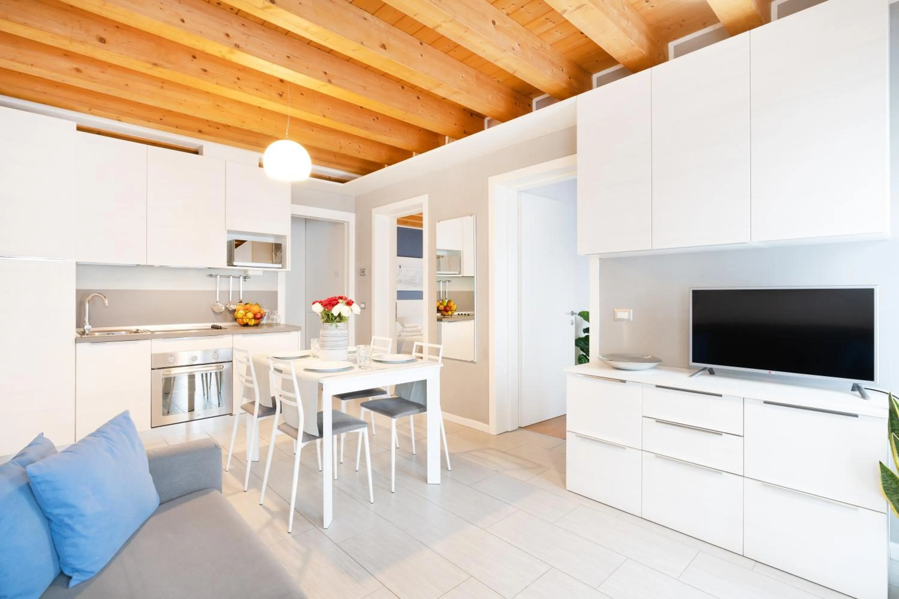 Kitchen or kitchenette in Ca' Degli Antichi Giardini Apartments