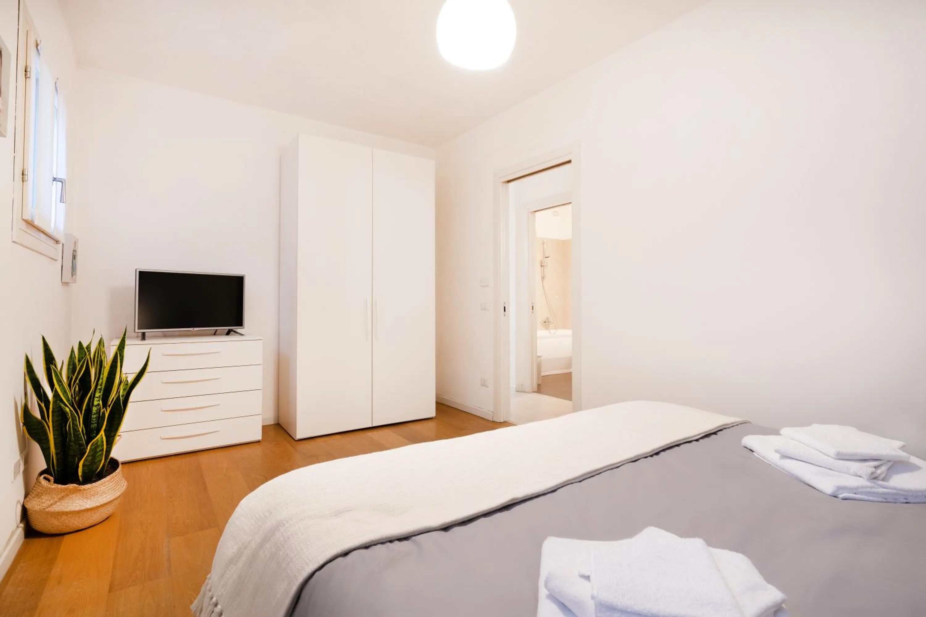 Bed in Ca' Degli Antichi Giardini Apartments