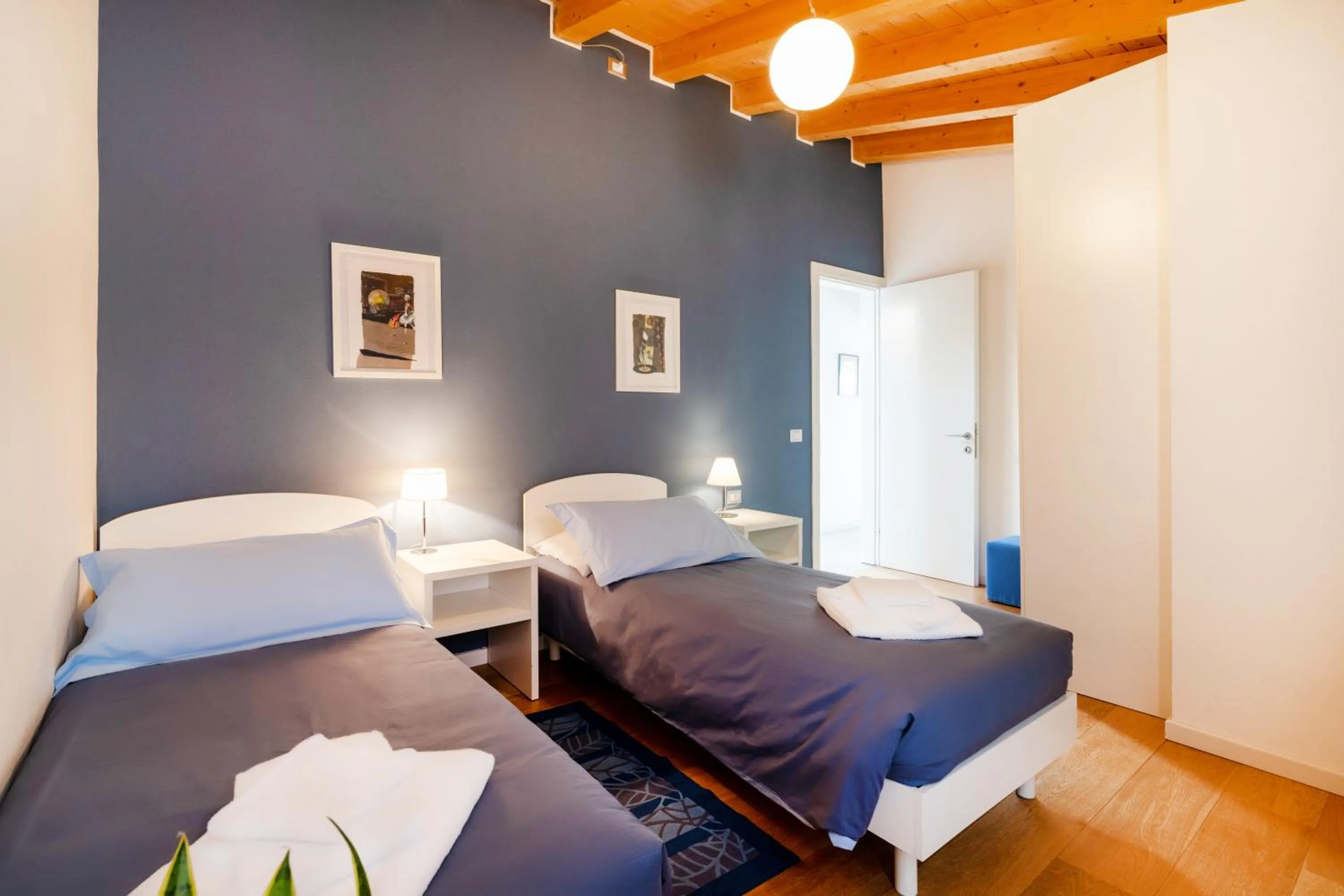 Bed in Ca' Degli Antichi Giardini Apartments