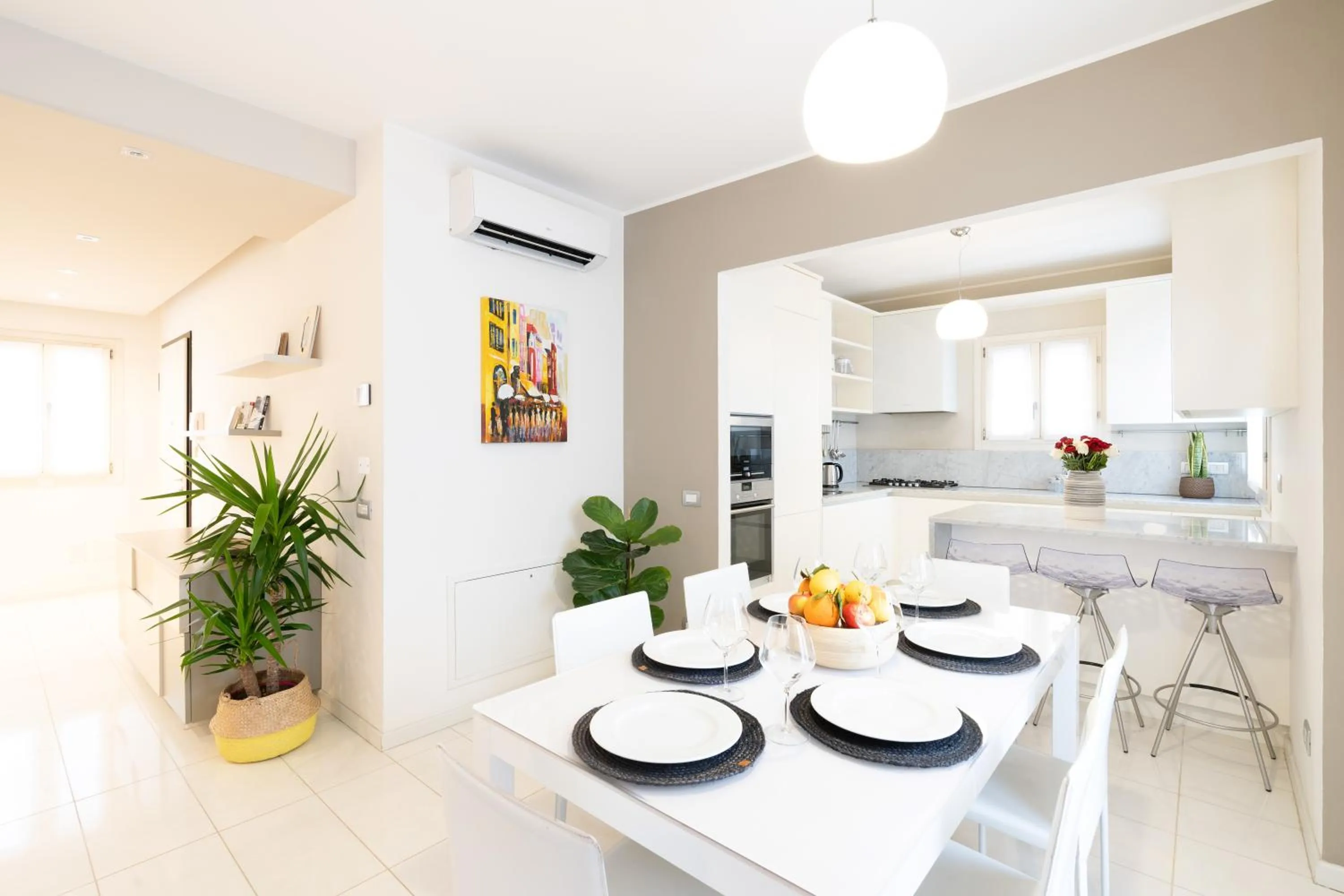 Kitchen or kitchenette in Ca' Degli Antichi Giardini Apartments