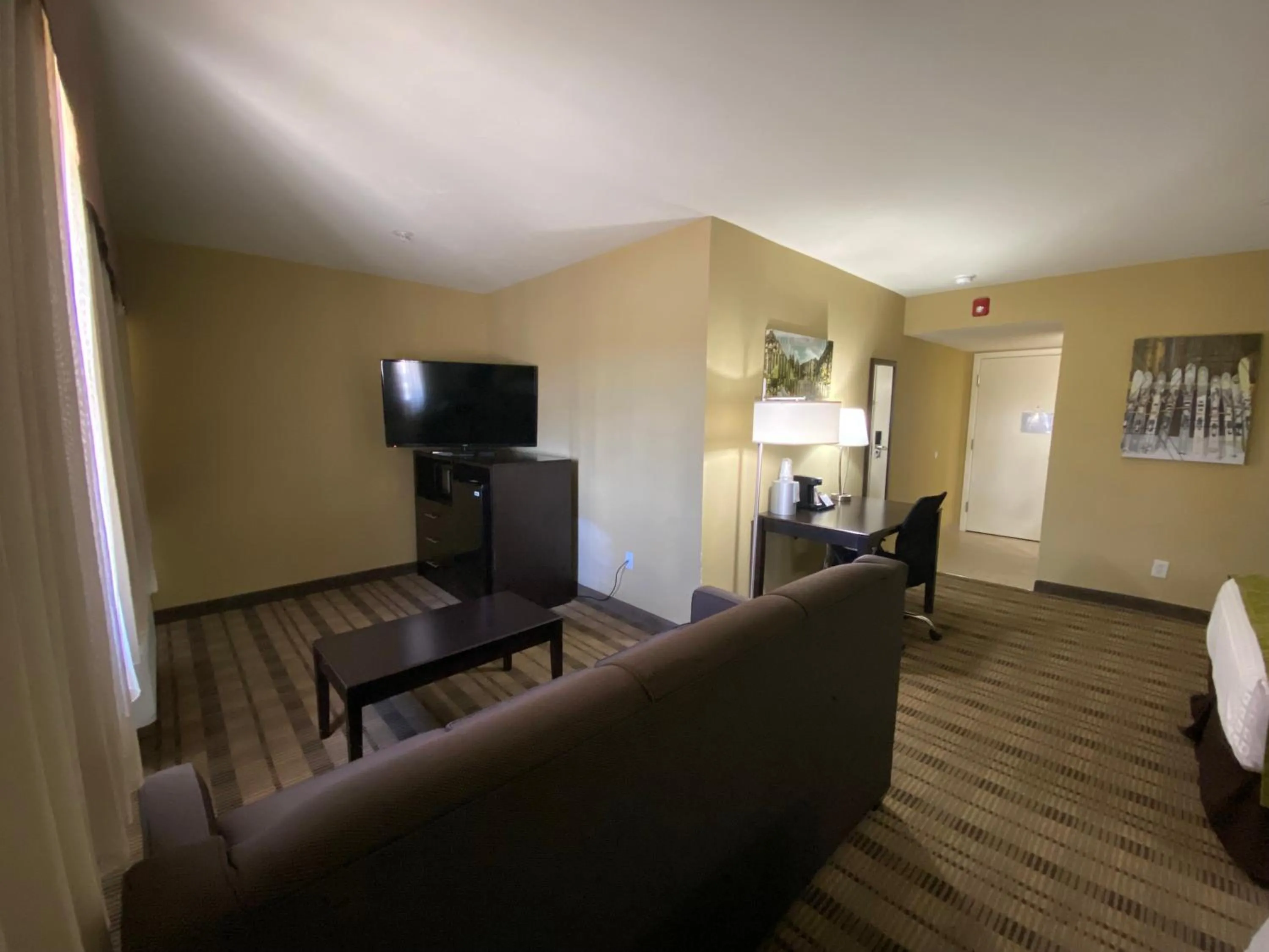 Seating area in Pagosa Lodge