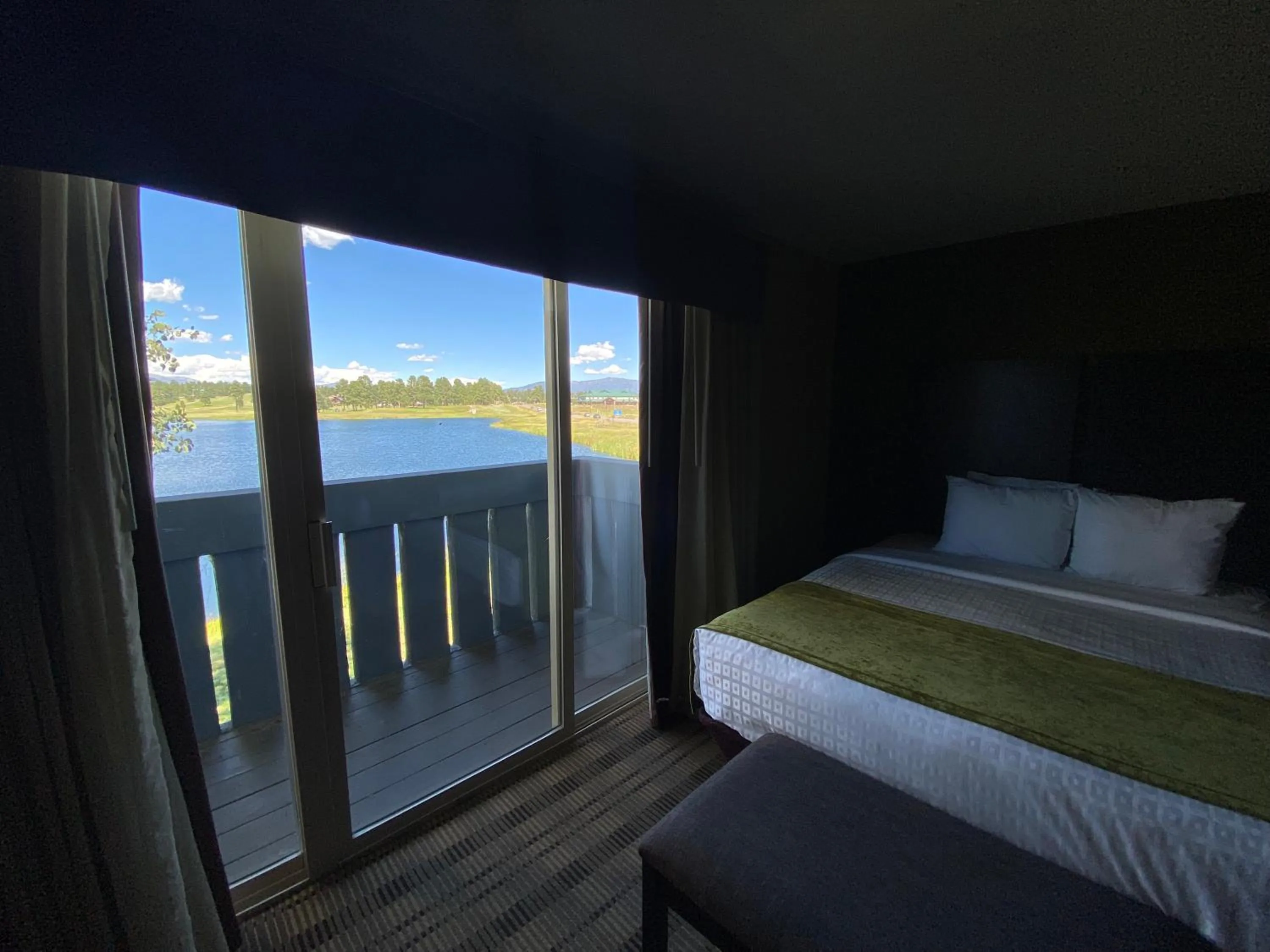 Balcony/Terrace, Bed in Pagosa Lodge