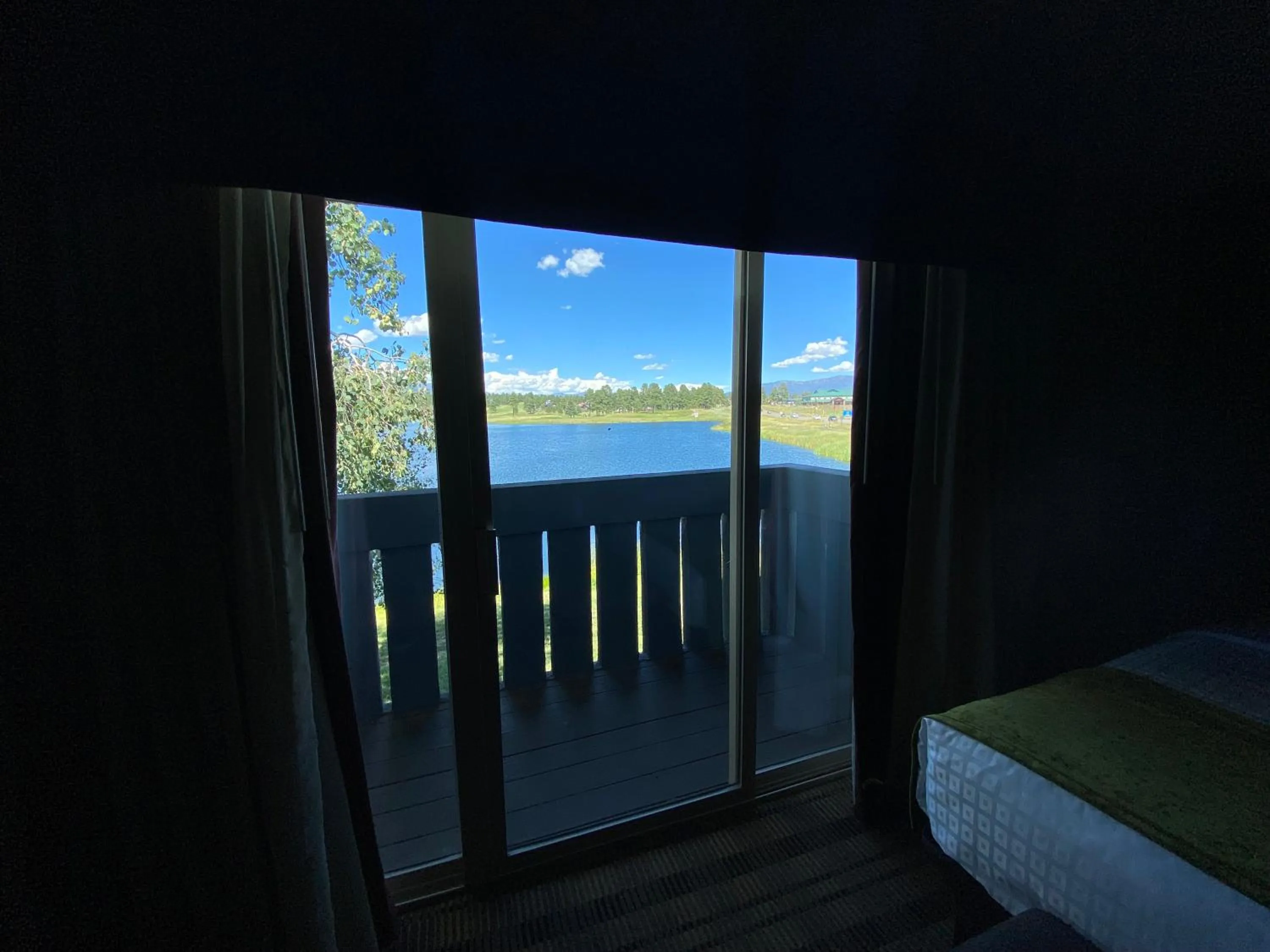 Balcony/Terrace, Bed in Pagosa Lodge