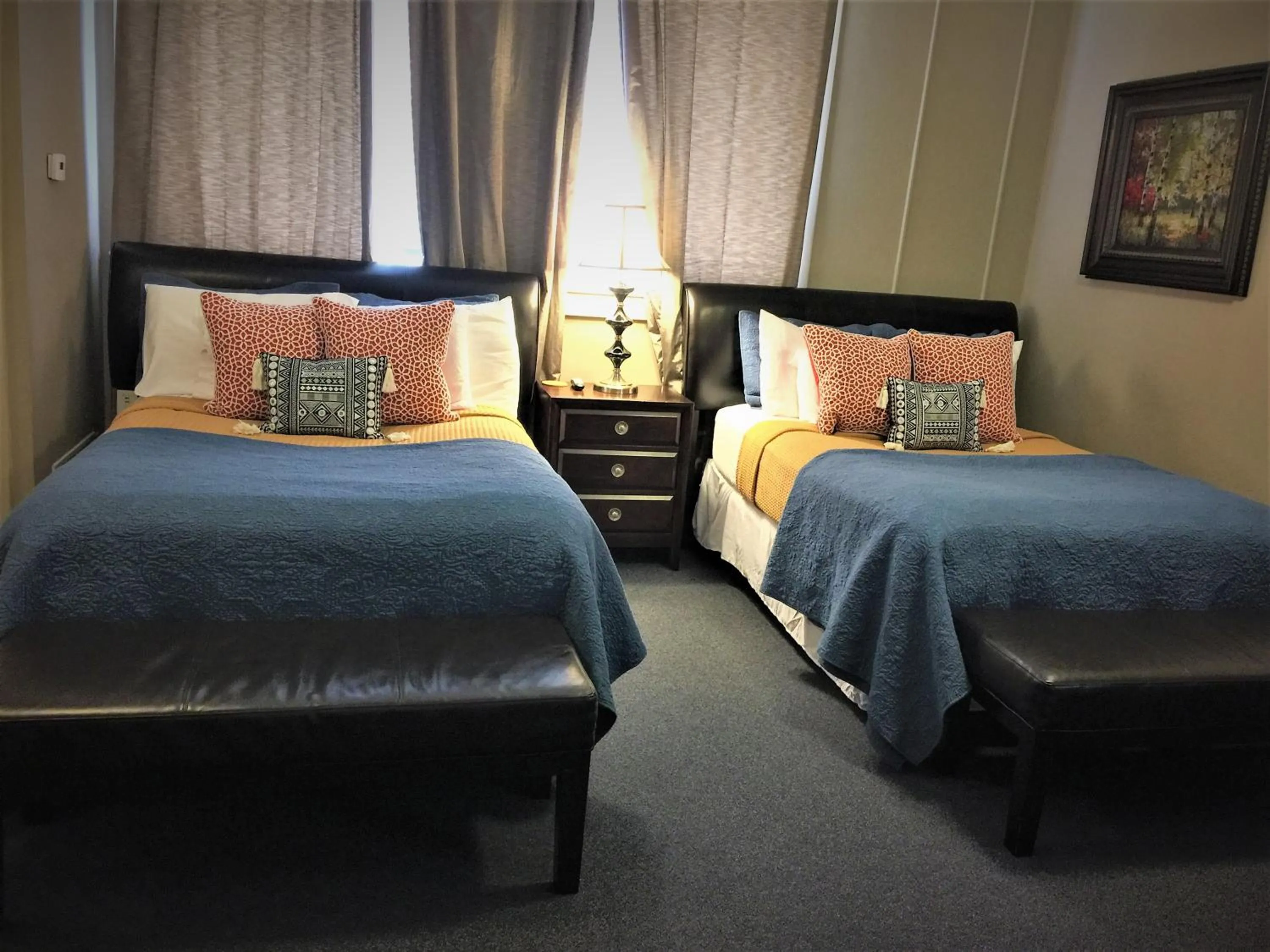 Bed in The Loft on the Square