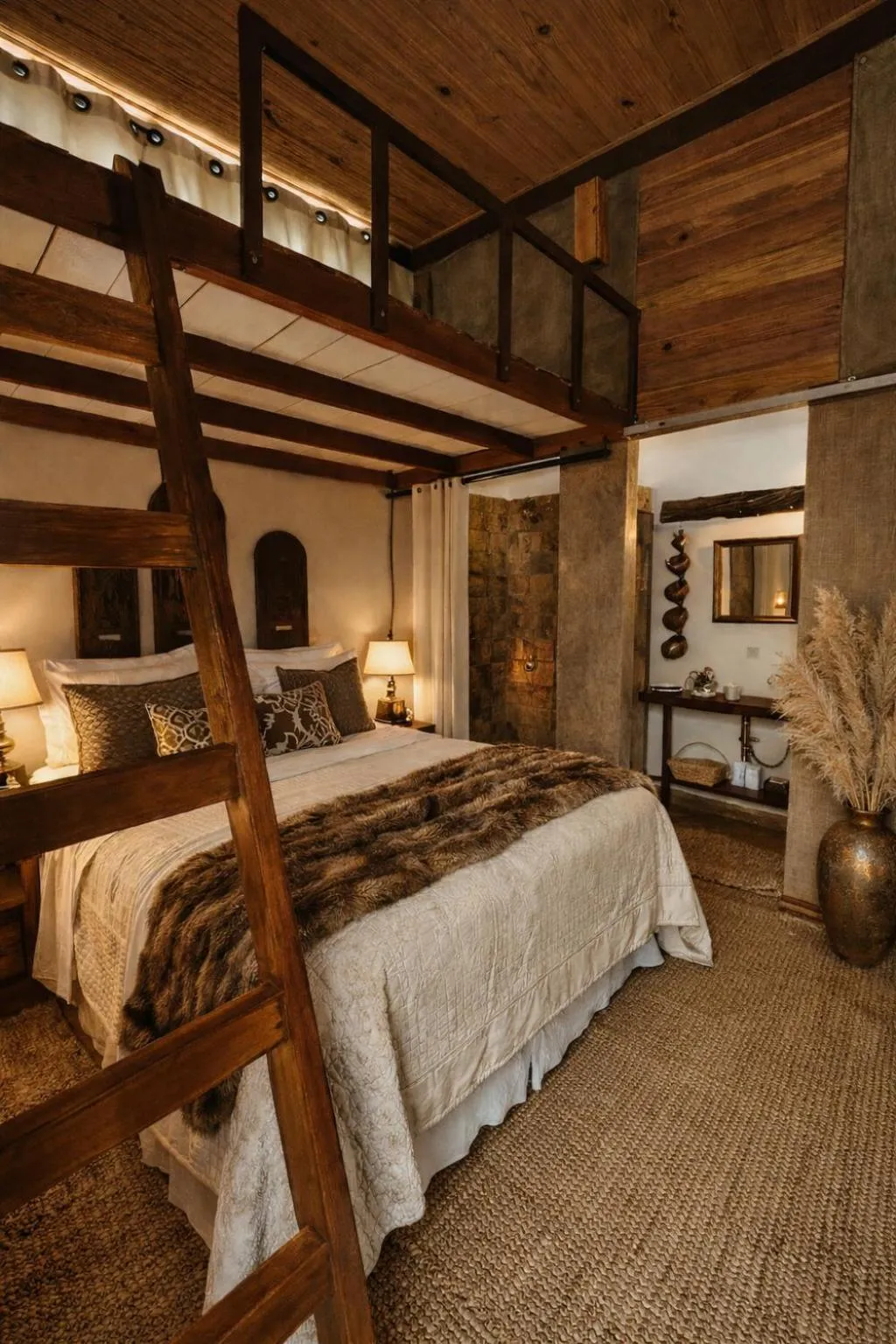 Bedroom, Bed in Vila Abaton