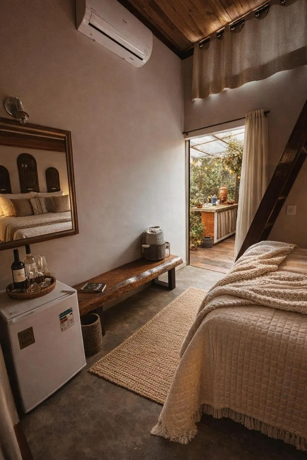 Bedroom, Bed in Vila Abaton