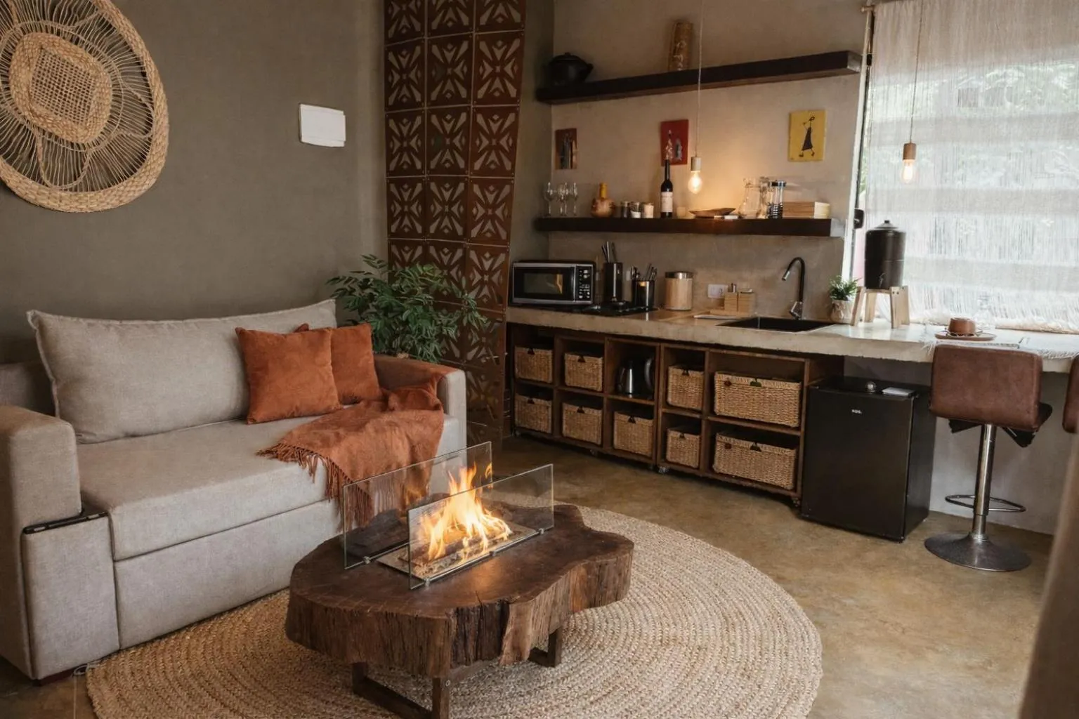 Living room in Vila Abaton