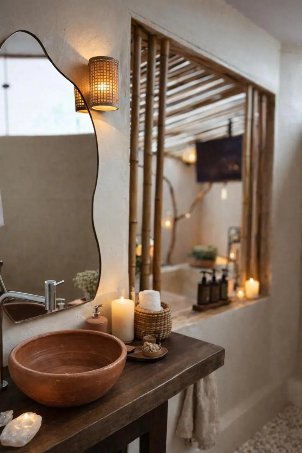 Bathroom in Vila Abaton