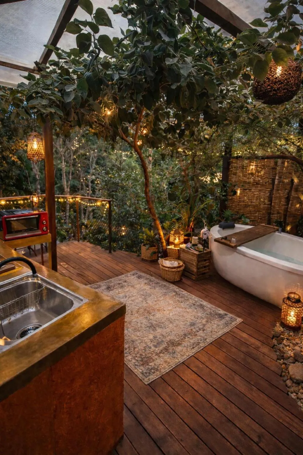 Patio in Vila Abaton