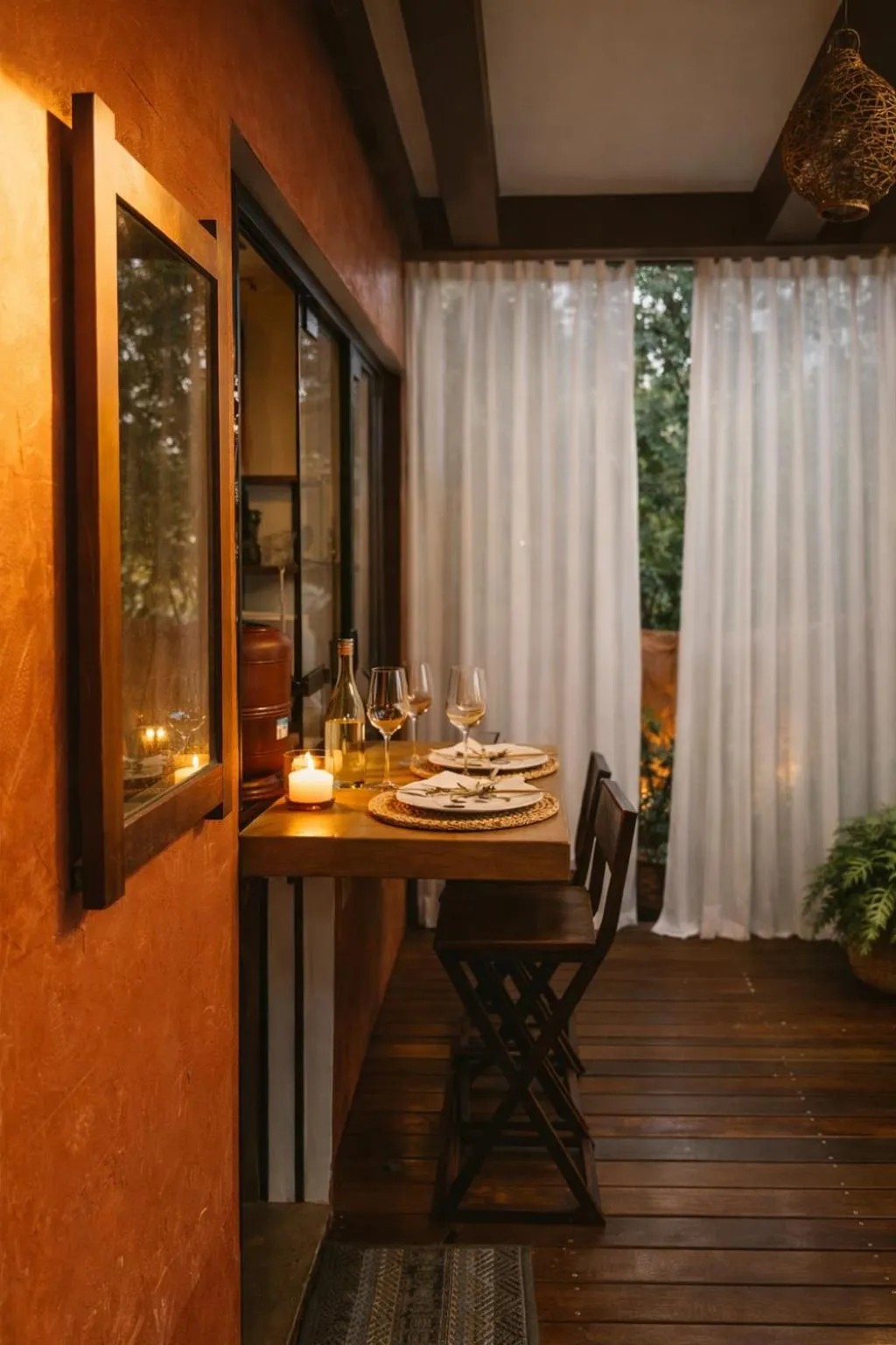 Balcony/Terrace in Vila Abaton