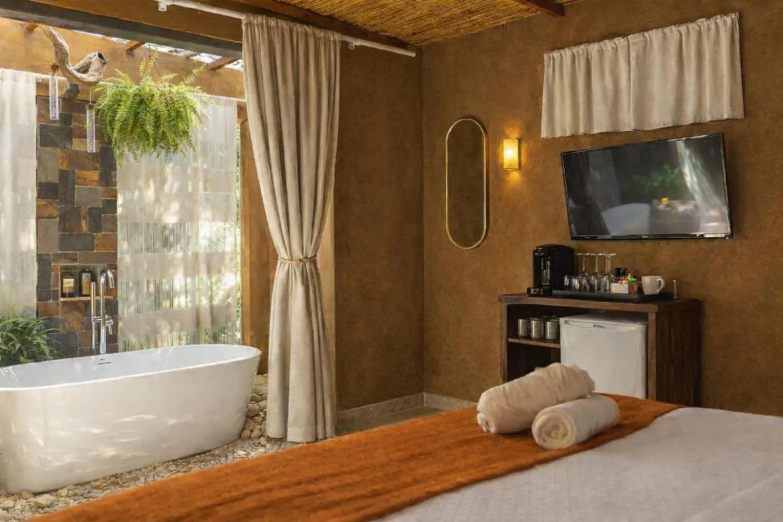 Bedroom, Bed in Vila Abaton