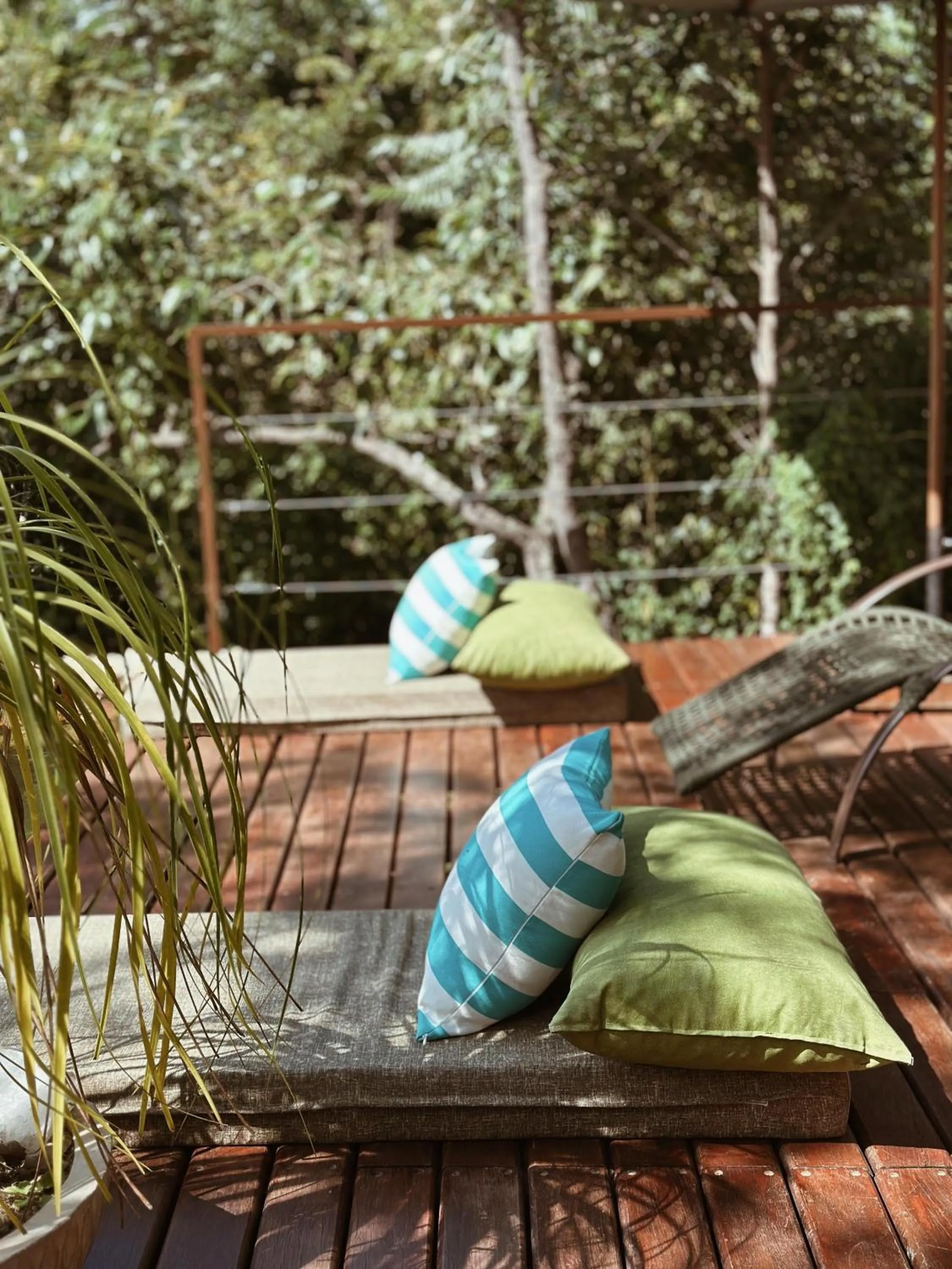 Garden view in Vila Abaton