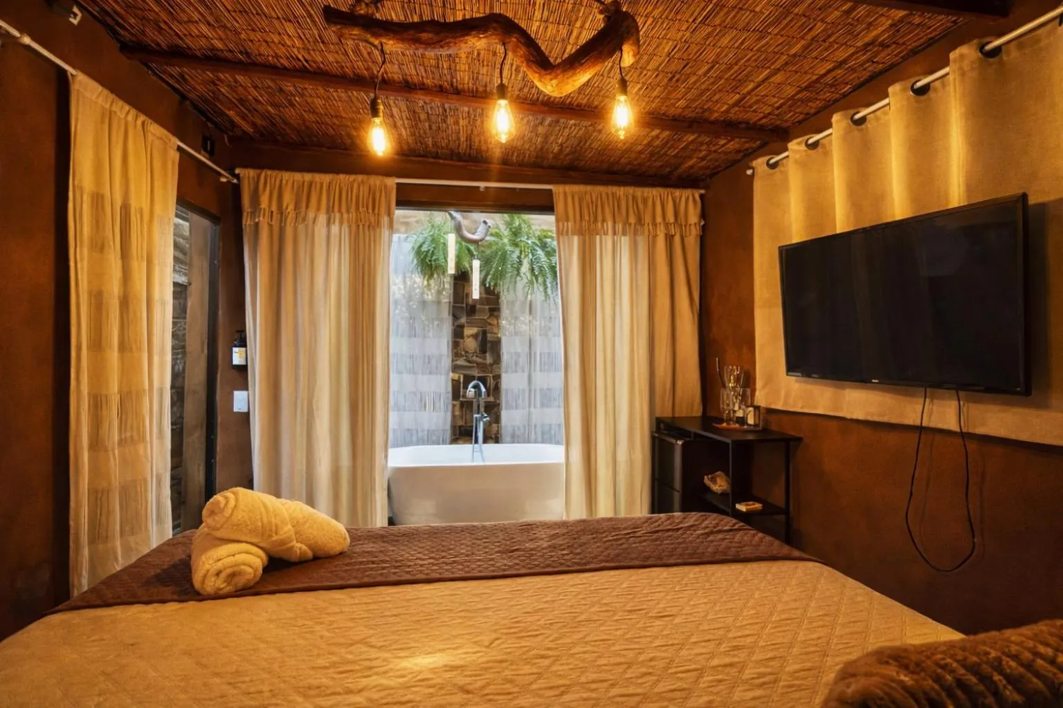 Bedroom, Bed in Vila Abaton