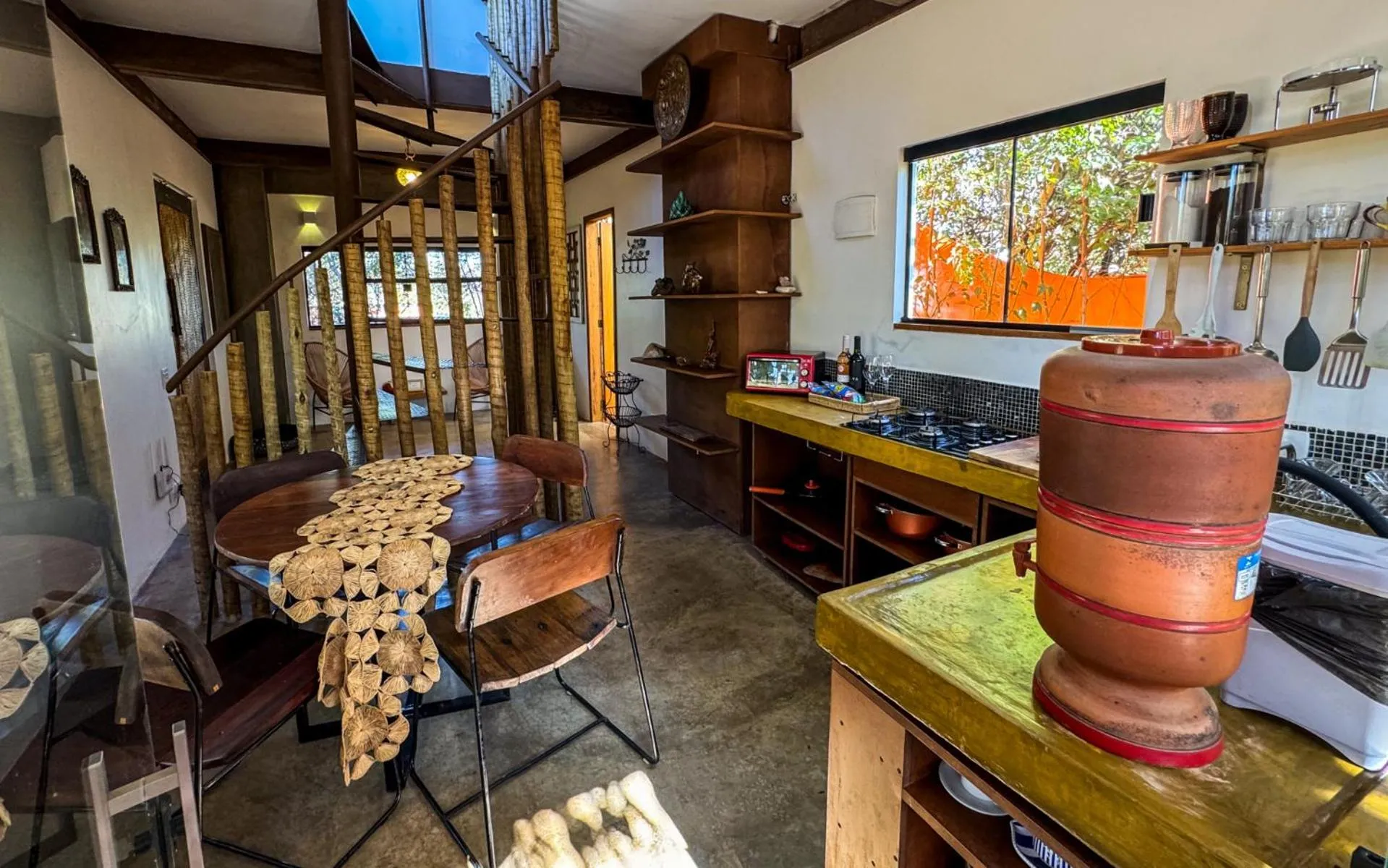 Dining area in Vila Abaton