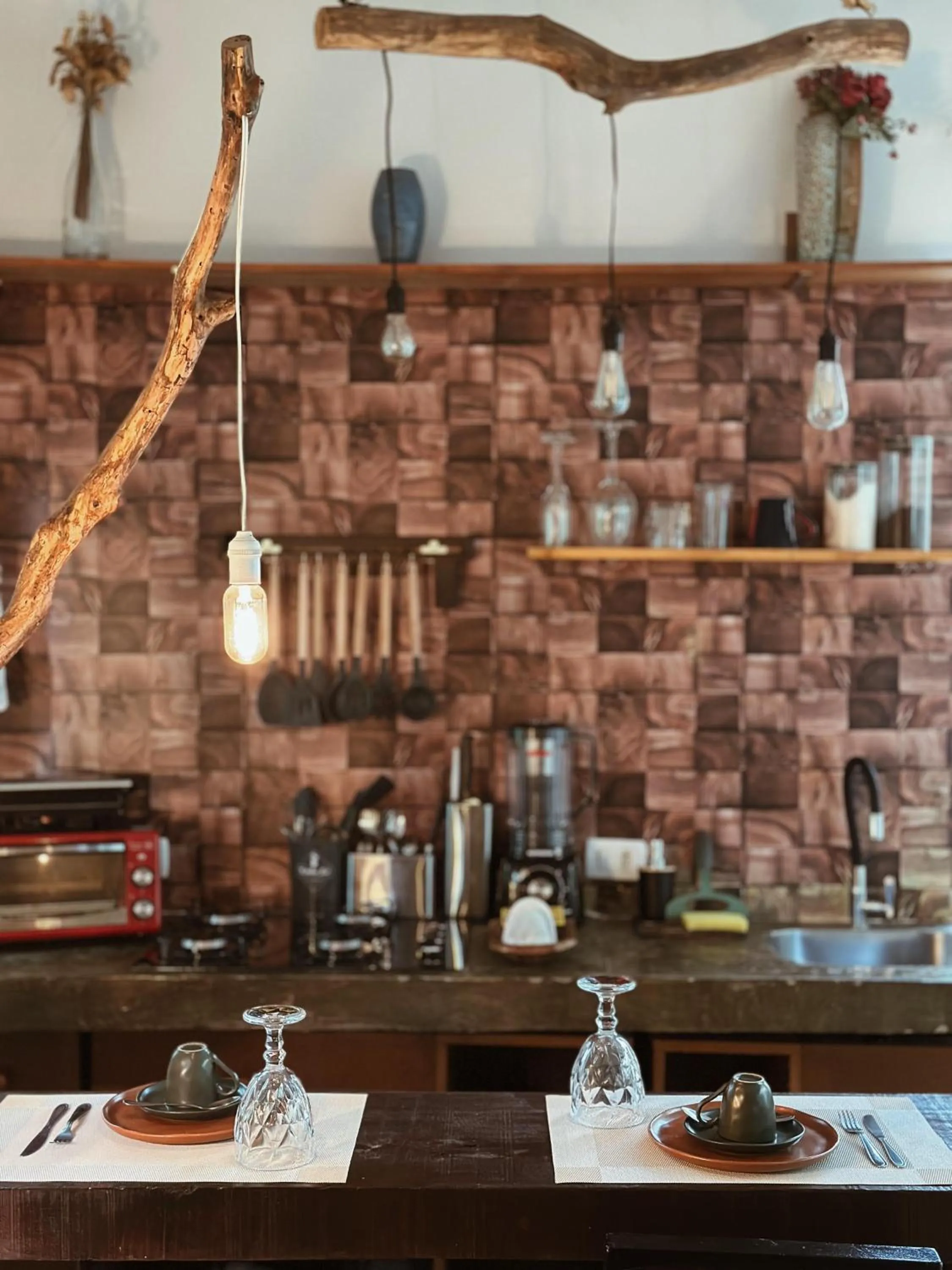 Kitchen or kitchenette in Vila Abaton