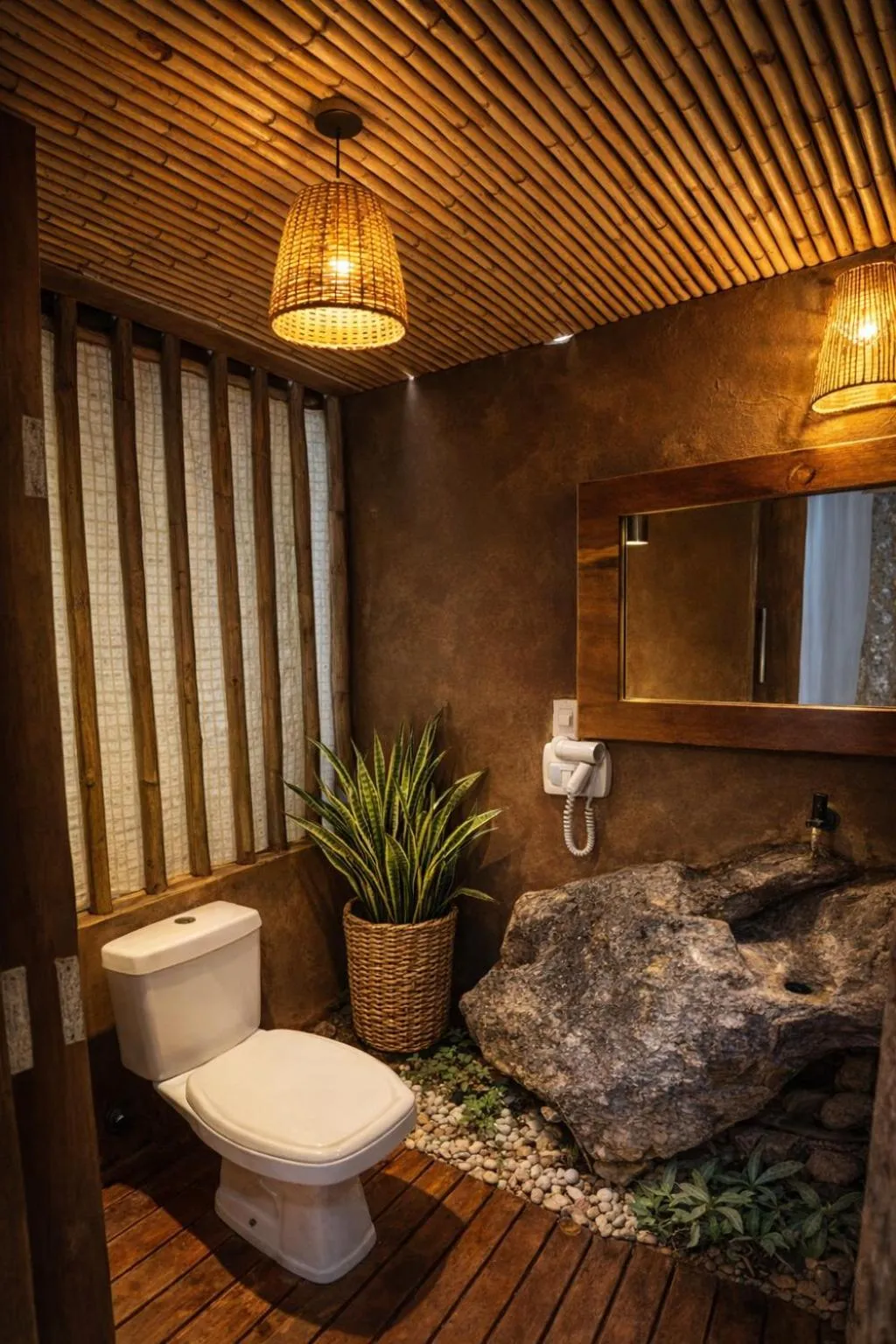 Bathroom in Vila Abaton