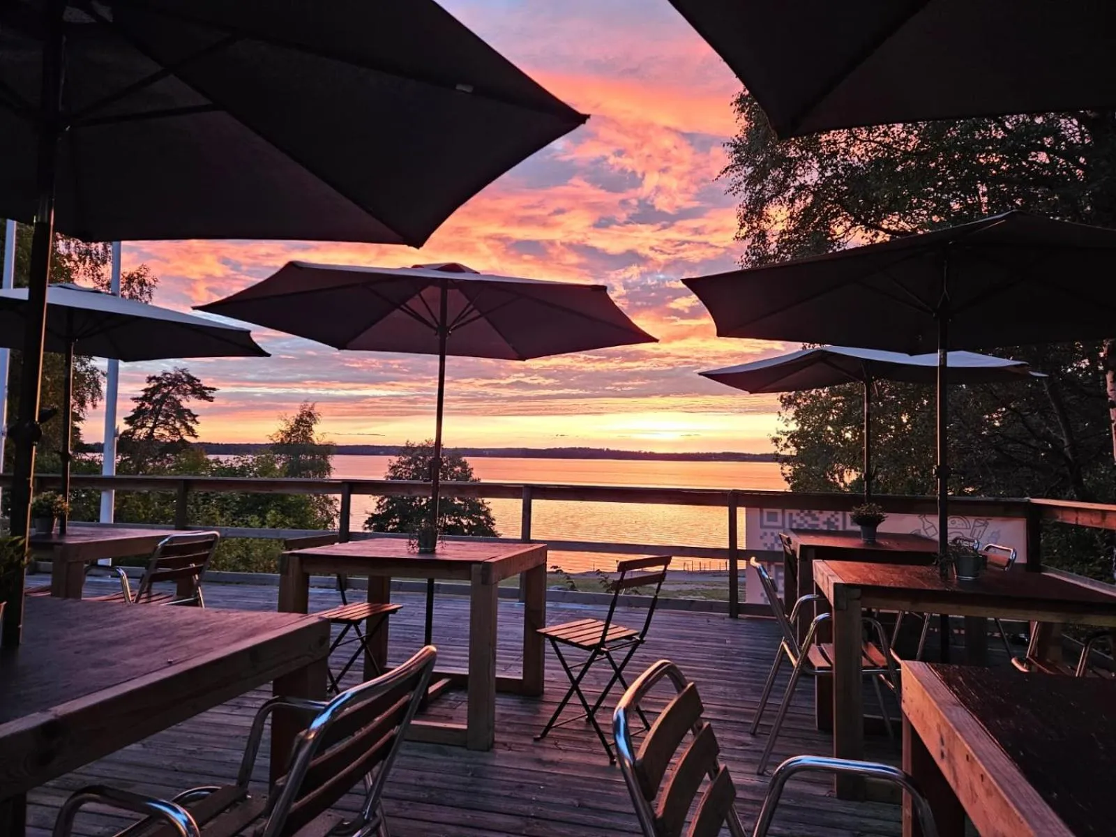 Patio in Kallhällsbaden Strandhotell