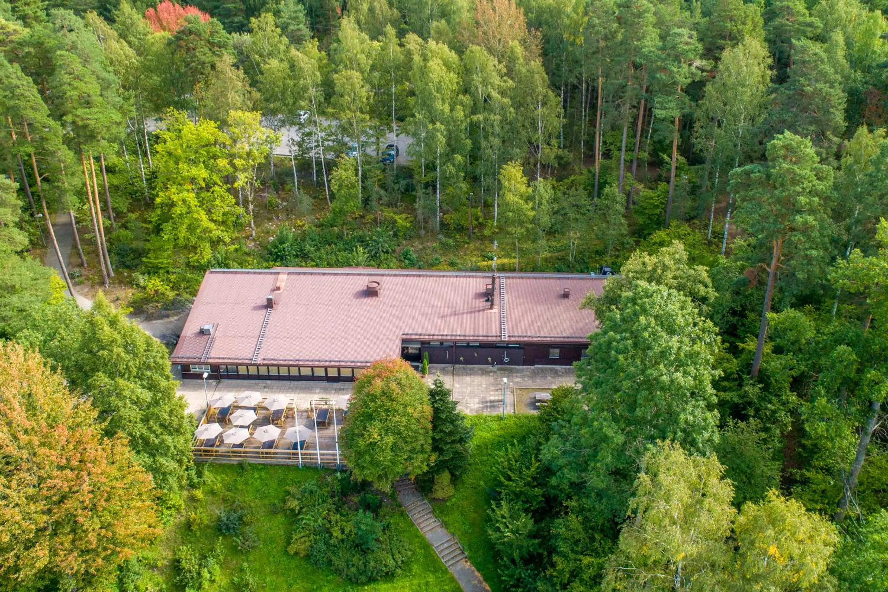 Property building in Kallhällsbaden Strandhotell