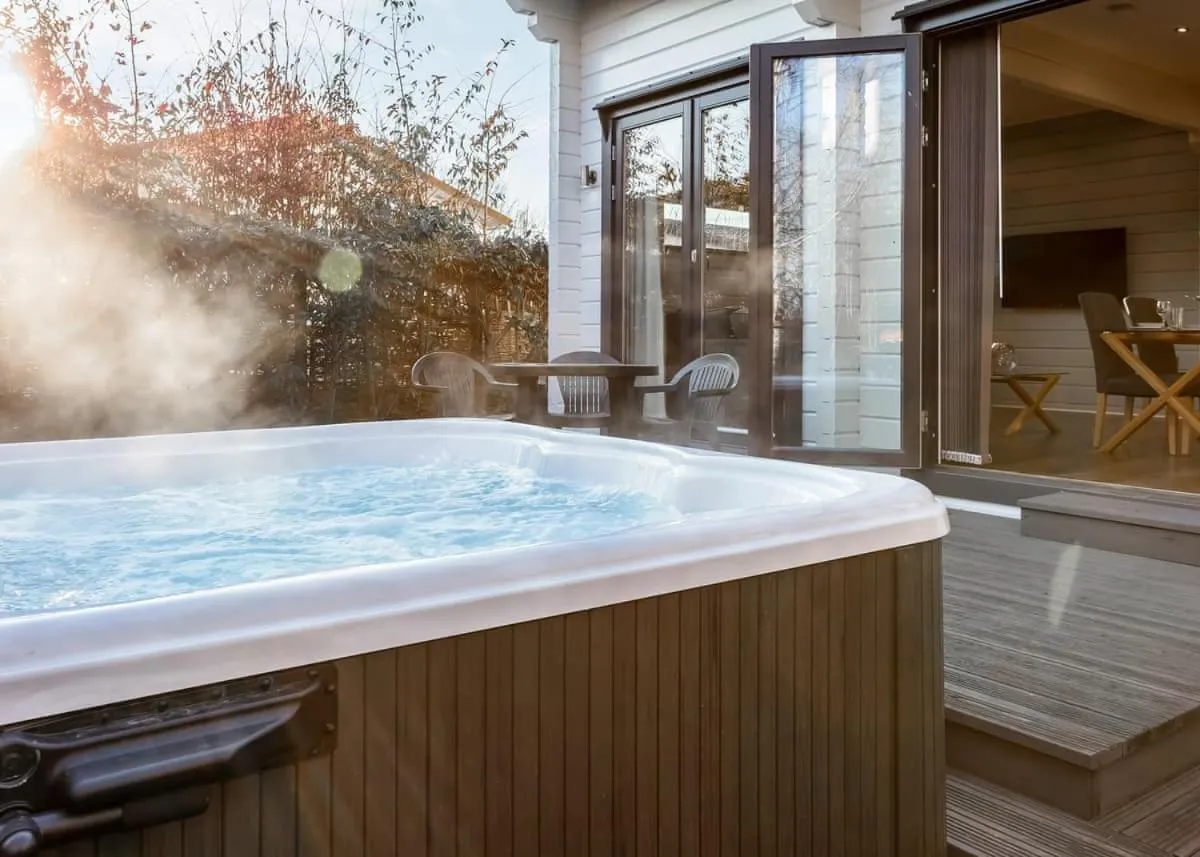 Property building in Roydon Marina Village