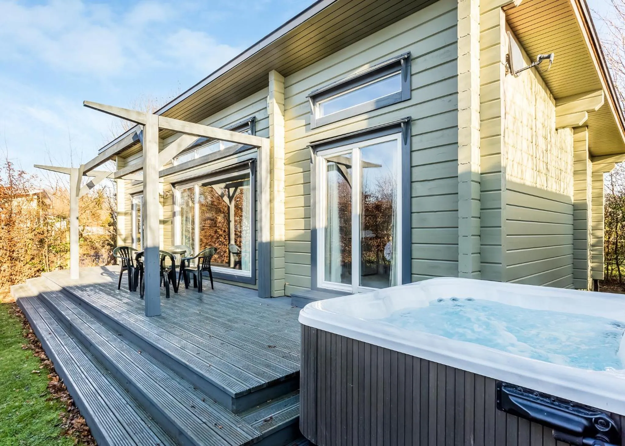 Property building in Roydon Marina Village