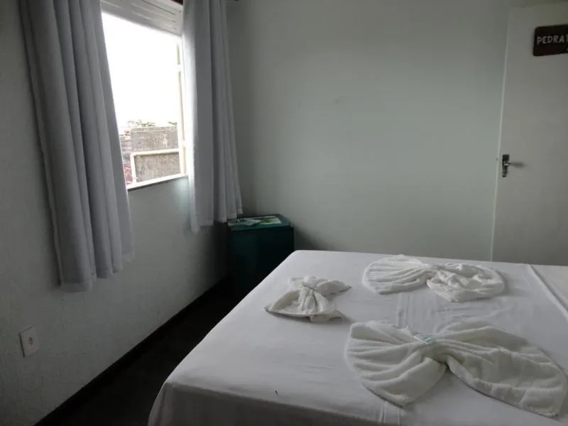 Bed in Pousada Norage