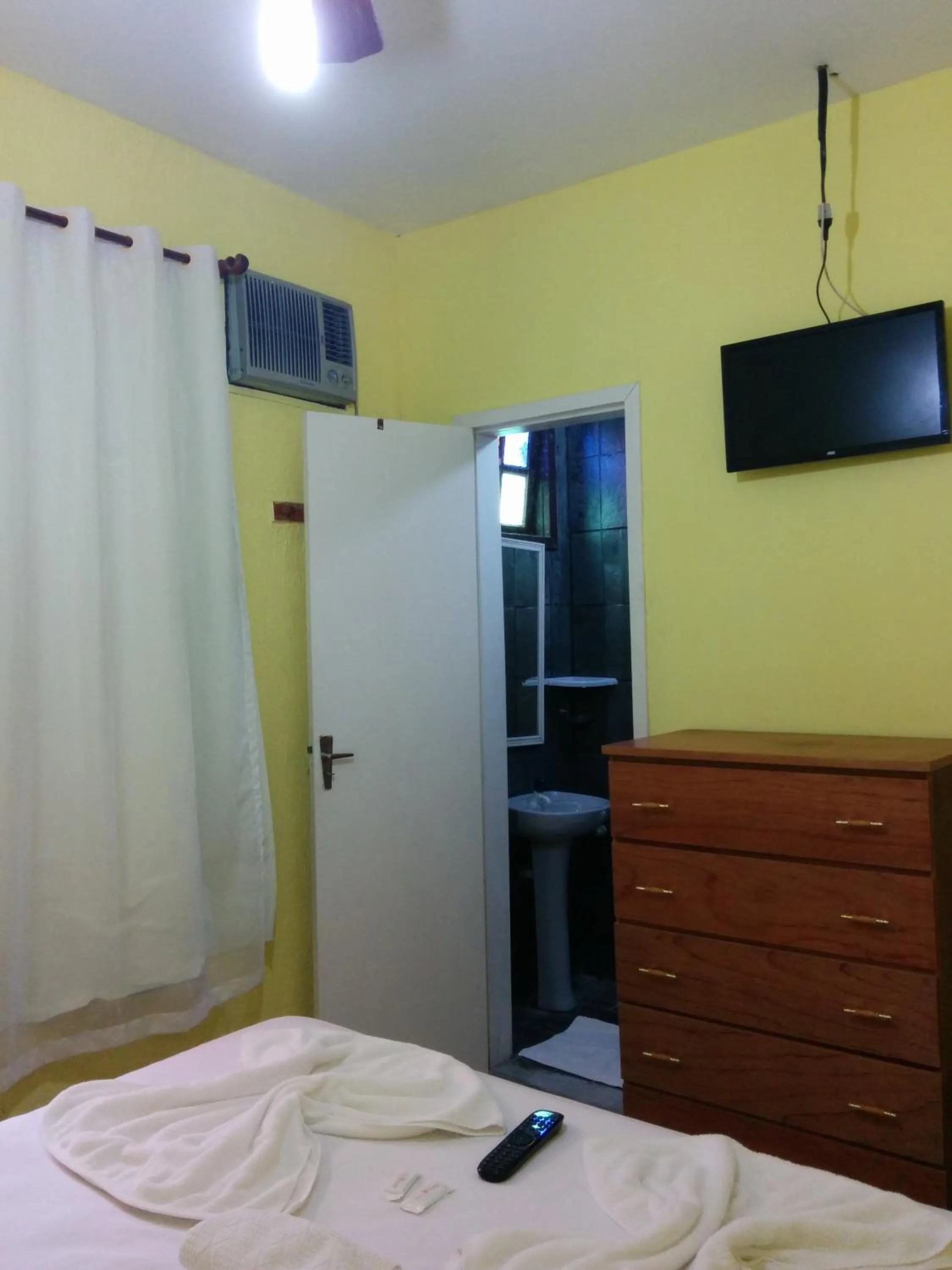 Bed in Pousada Norage