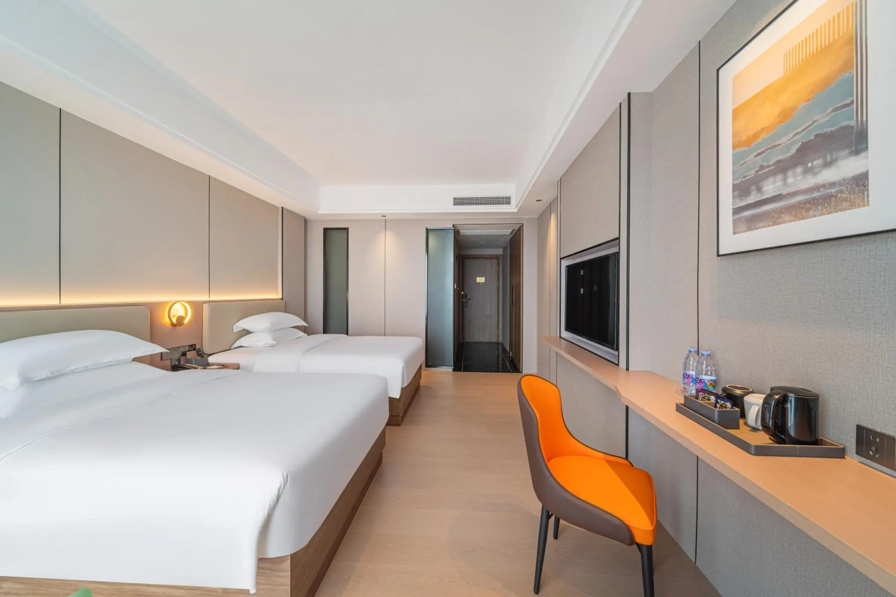 Deluxe Twin Room in Poltton Century Hotel Yangjiang Jinshan Road Deluxe Twin Room in Poltton Century Hotel Yangjiang Jinshan Road