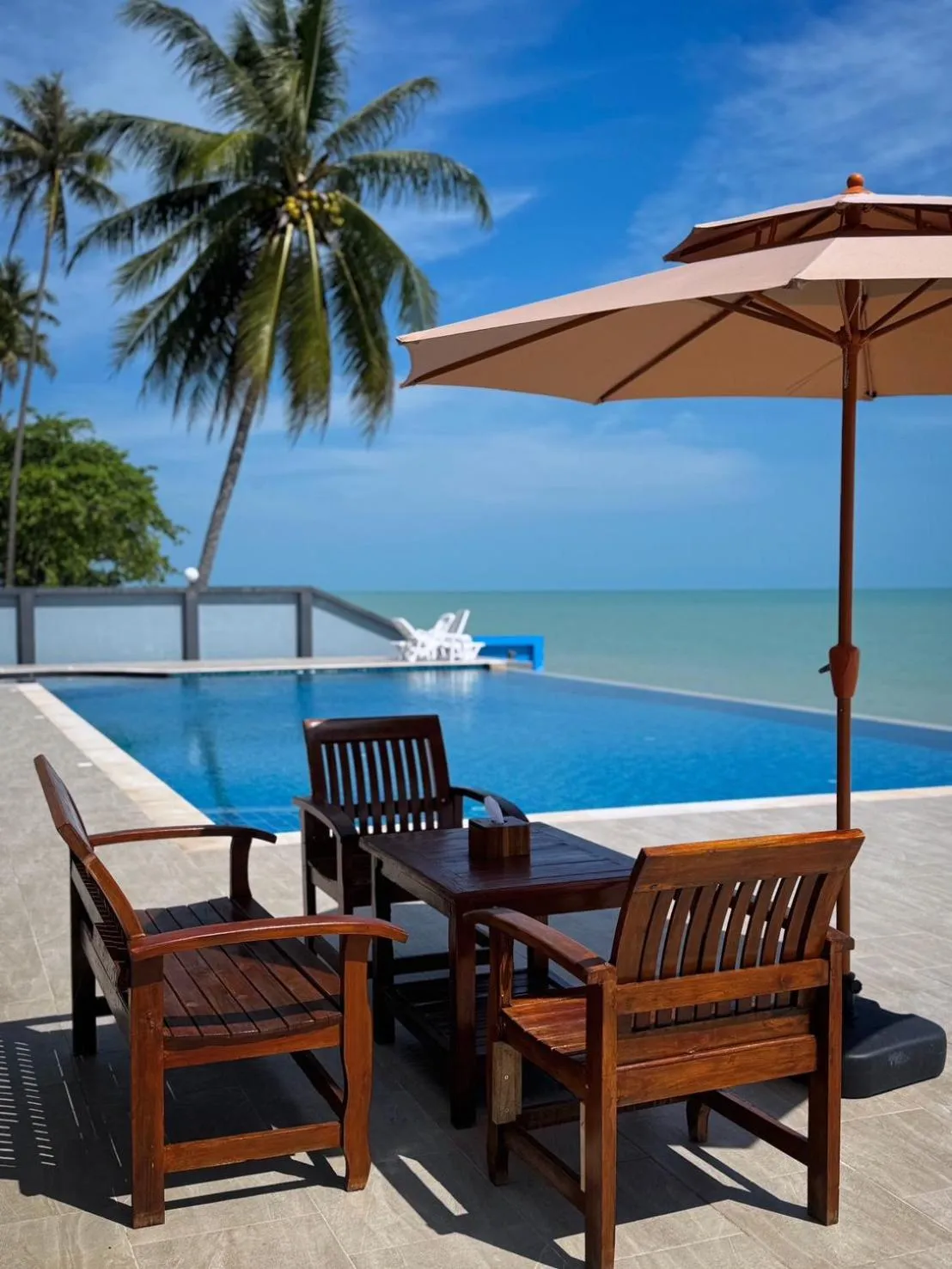 Seating area in Reboot Beach Resort, Restaurant, and Coffee Shop