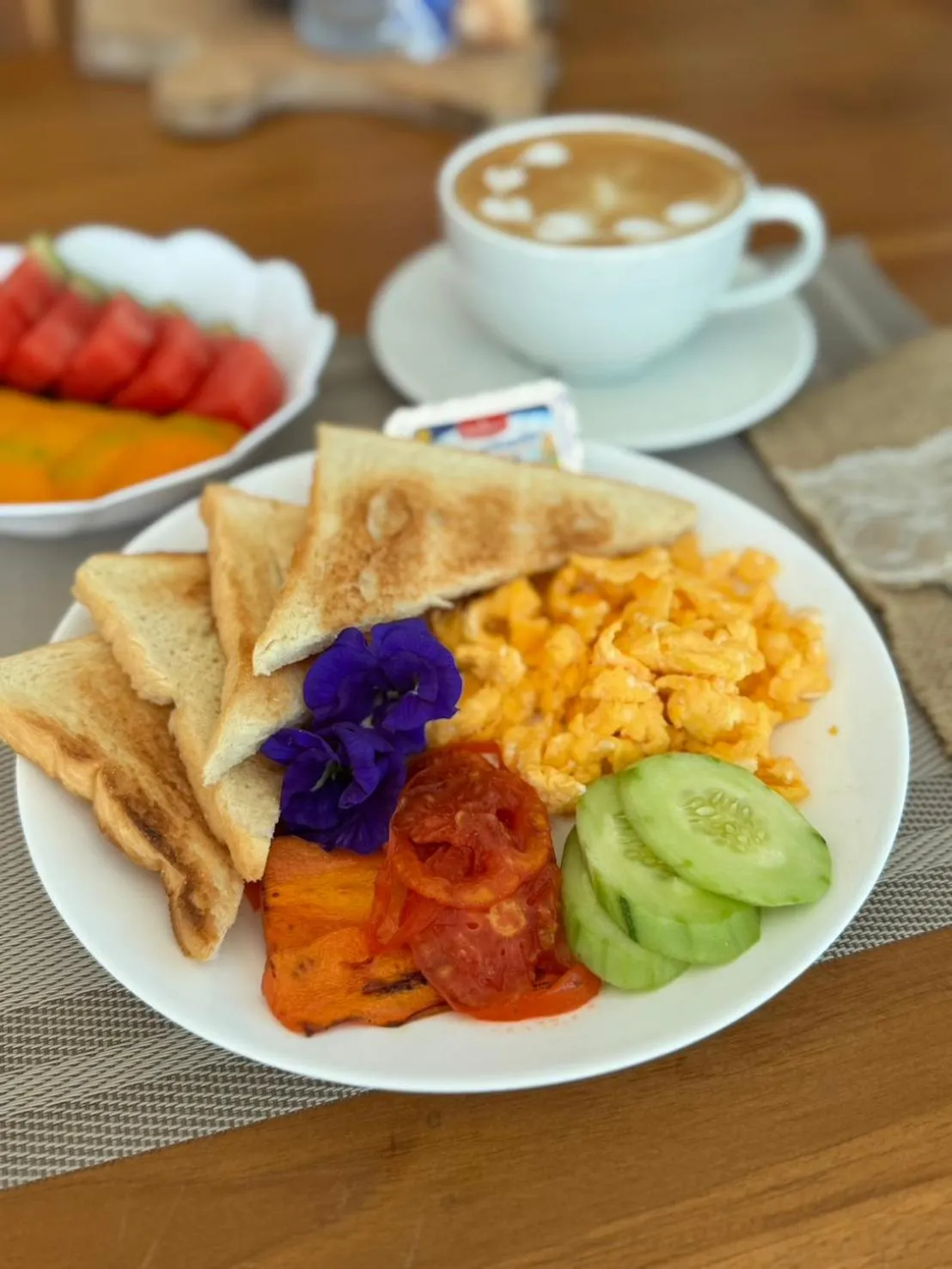 Breakfast in Reboot Retreat Beach Resort, Restaurant, and Coffee Shop