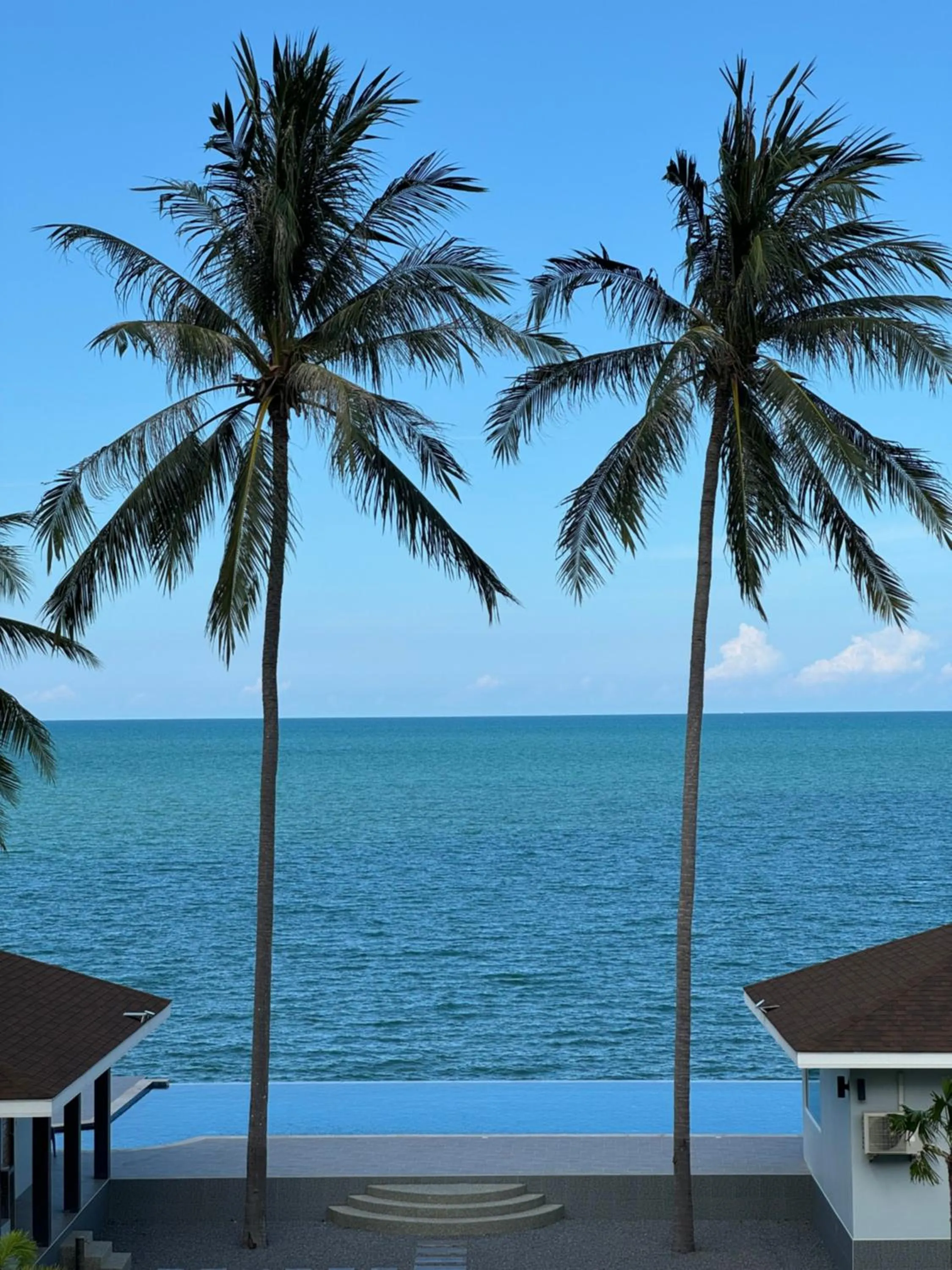 Pool view in Reboot Retreat Beach Resort, Restaurant, and Coffee Shop