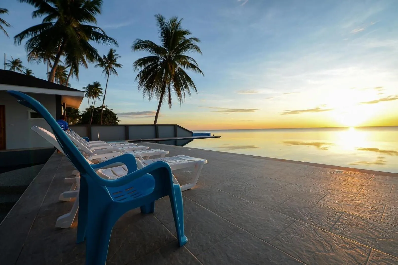 Swimming pool in Reboot Beach Resort, Restaurant, and Coffee Shop