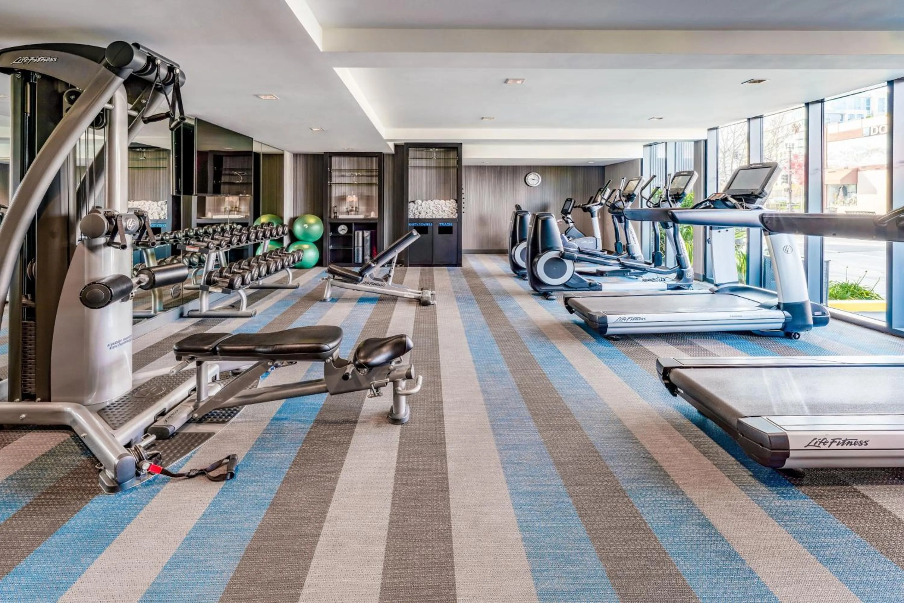 Fitness centre/facilities in Aloft Sunnyvale