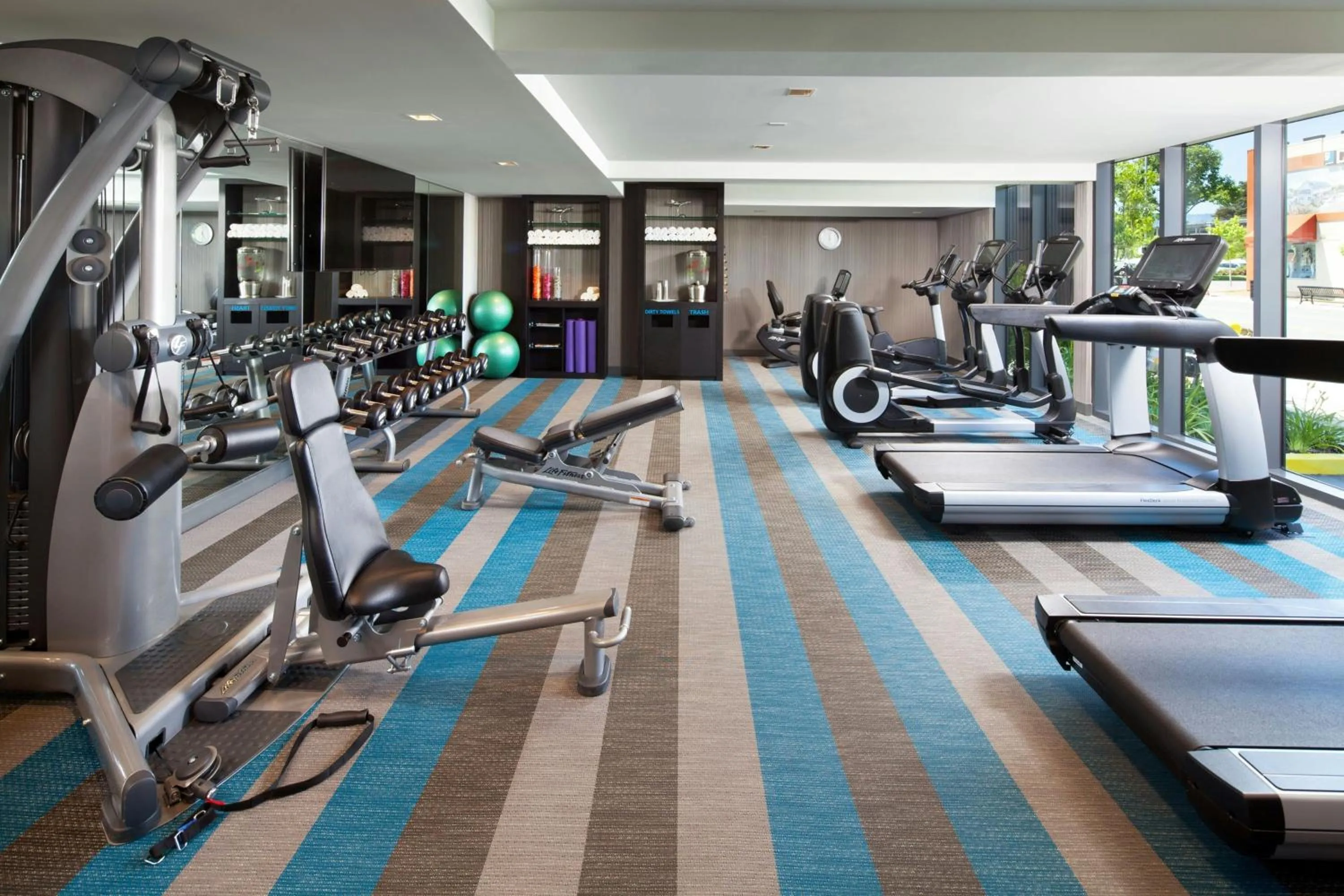 Fitness centre/facilities in Aloft Sunnyvale