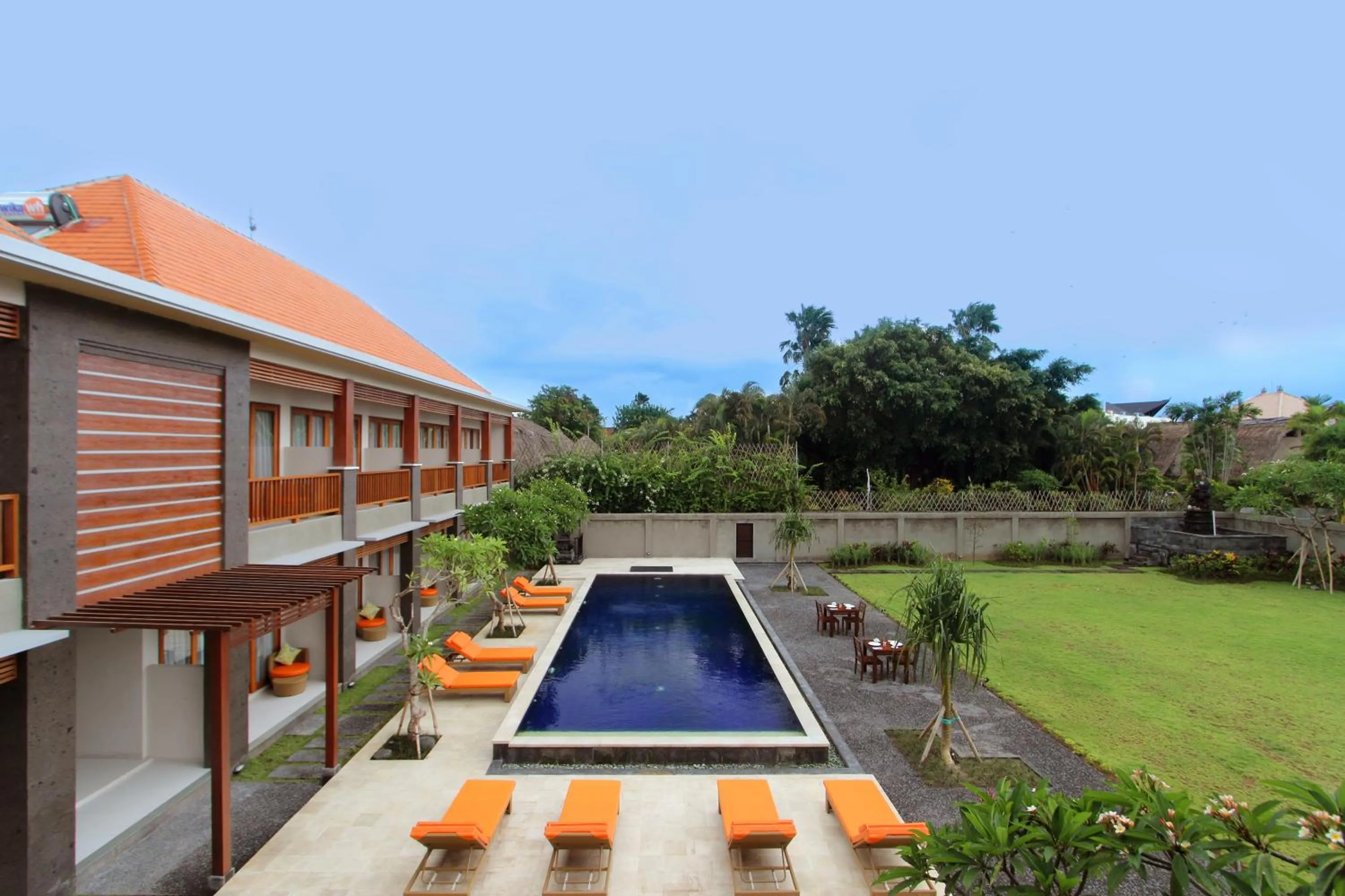 Bird's eye view in Kubu Cempaka Seminyak