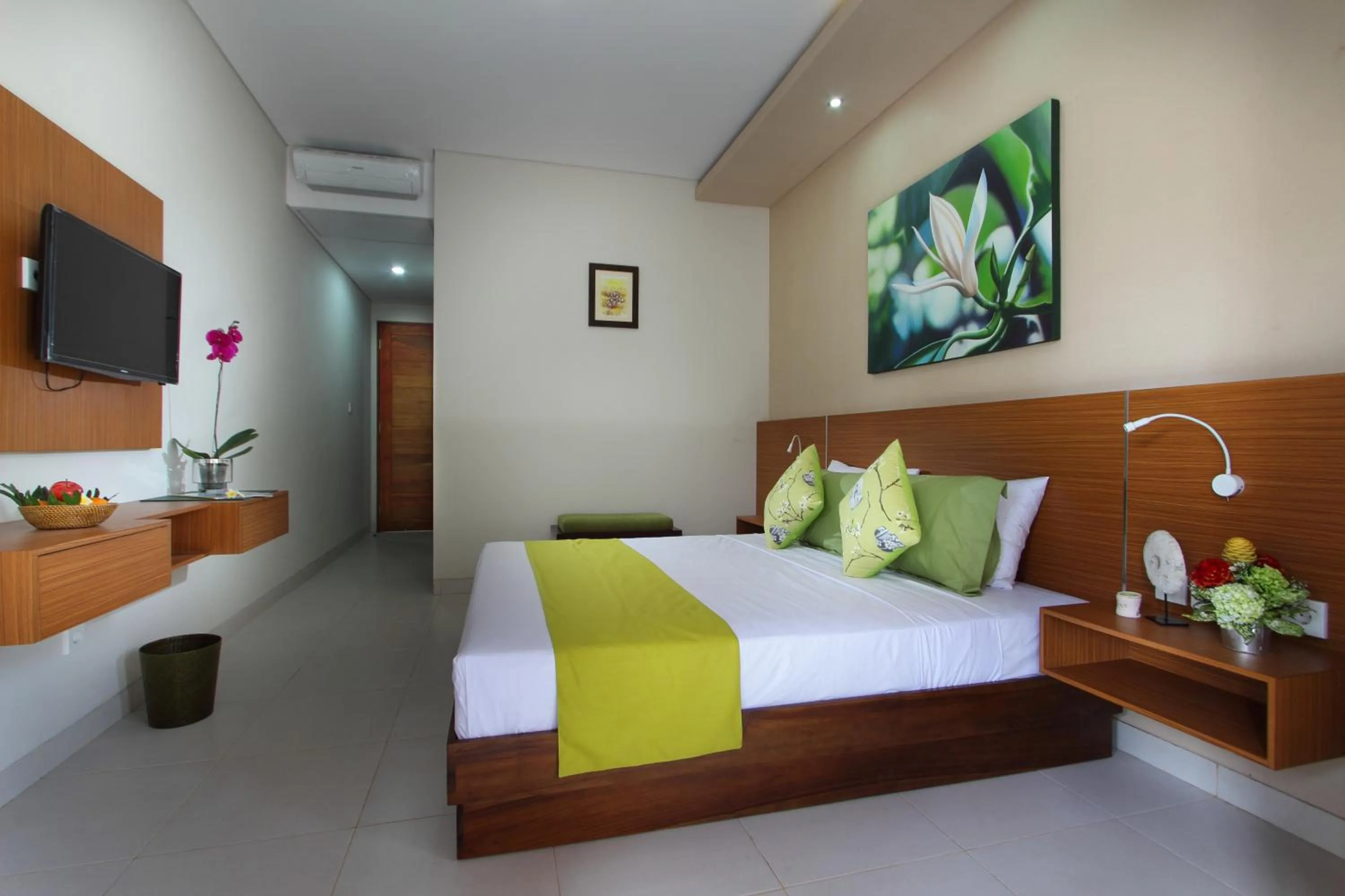 Photo of the whole room, Bed in Kubu Cempaka Seminyak