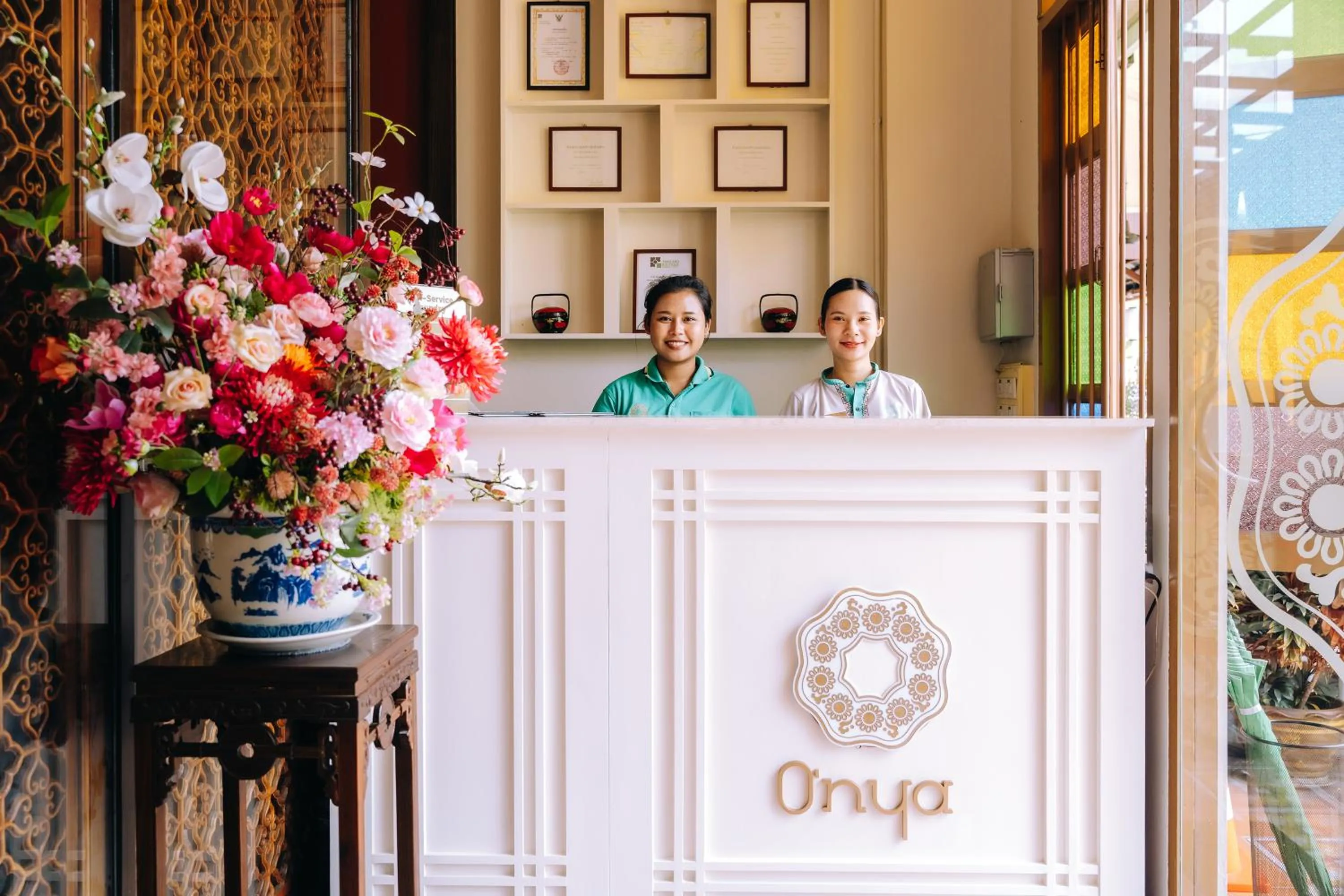 Lobby or reception in O'nya Phuket Hotel