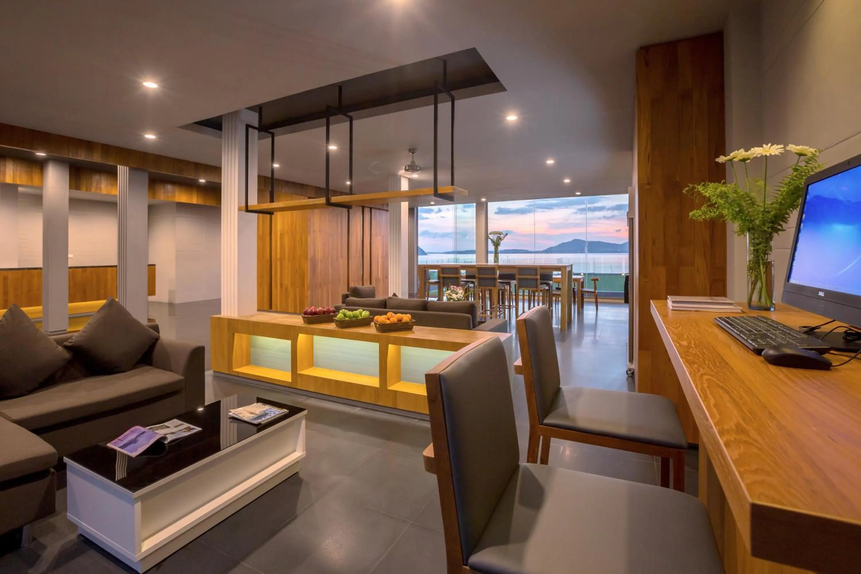 Lobby or reception in X10 Seaview Suites at Panwa Beach