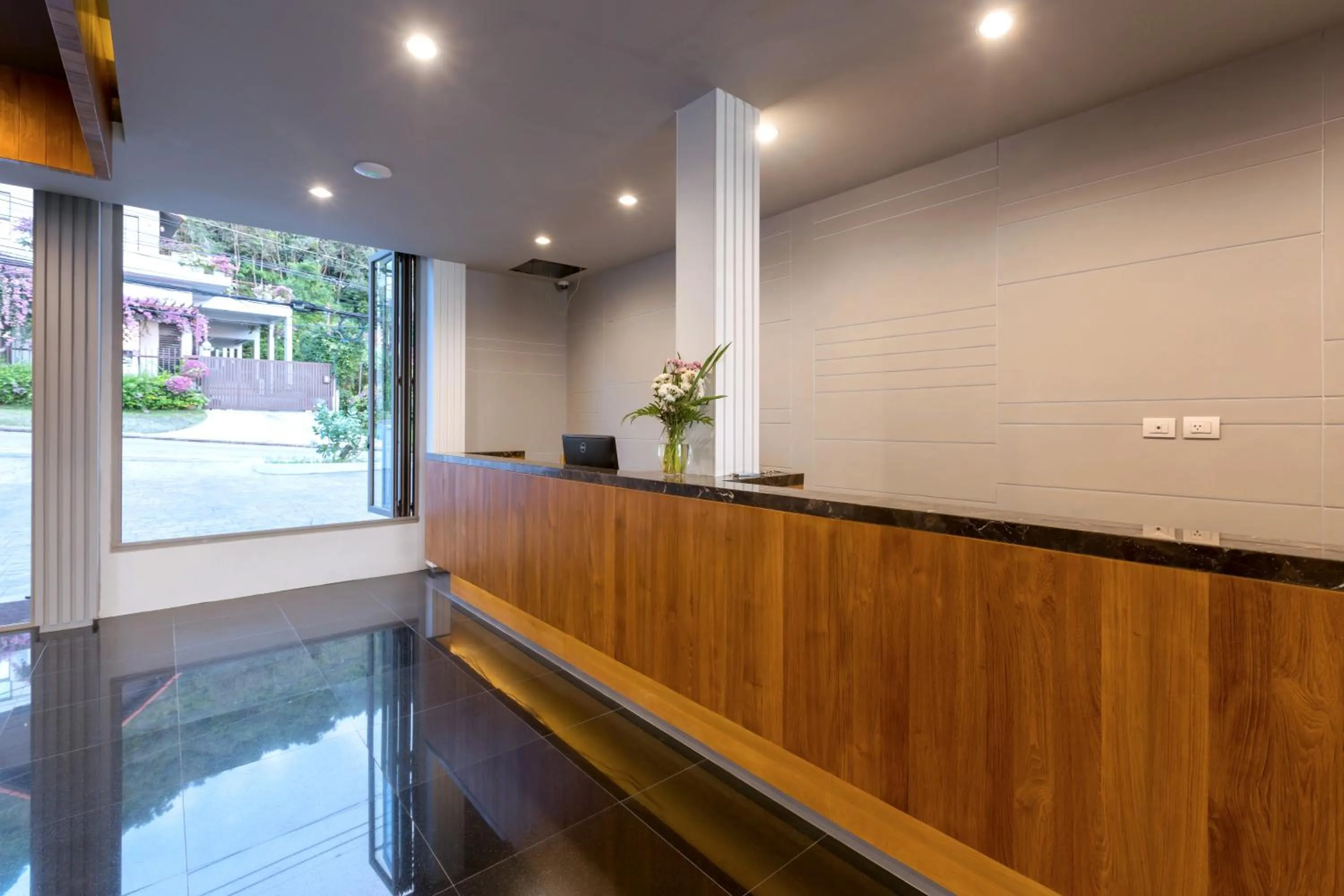 Lobby or reception in X10 Seaview Suites at Panwa Beach