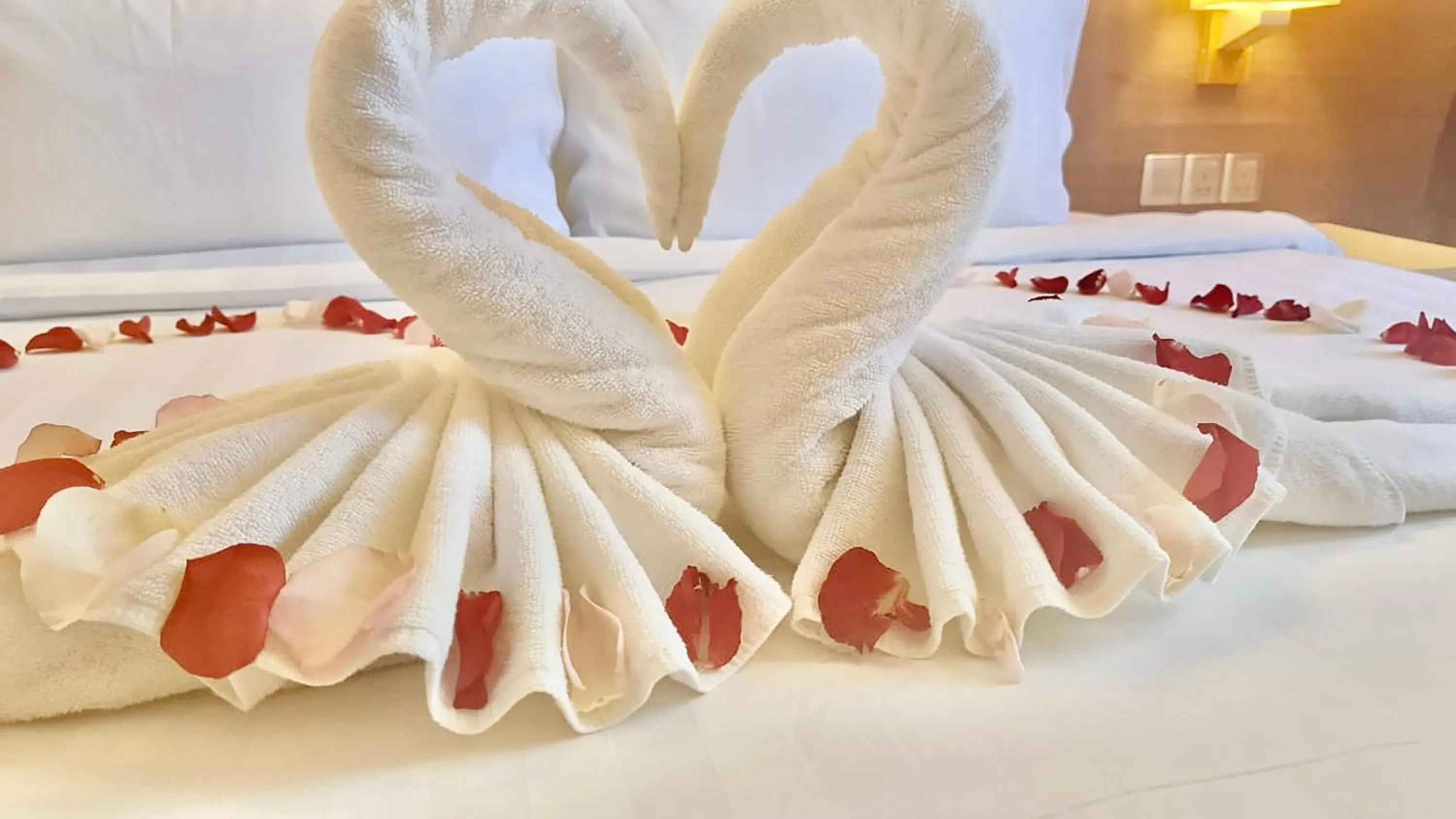 Bed in Hotel Tamara Melaka