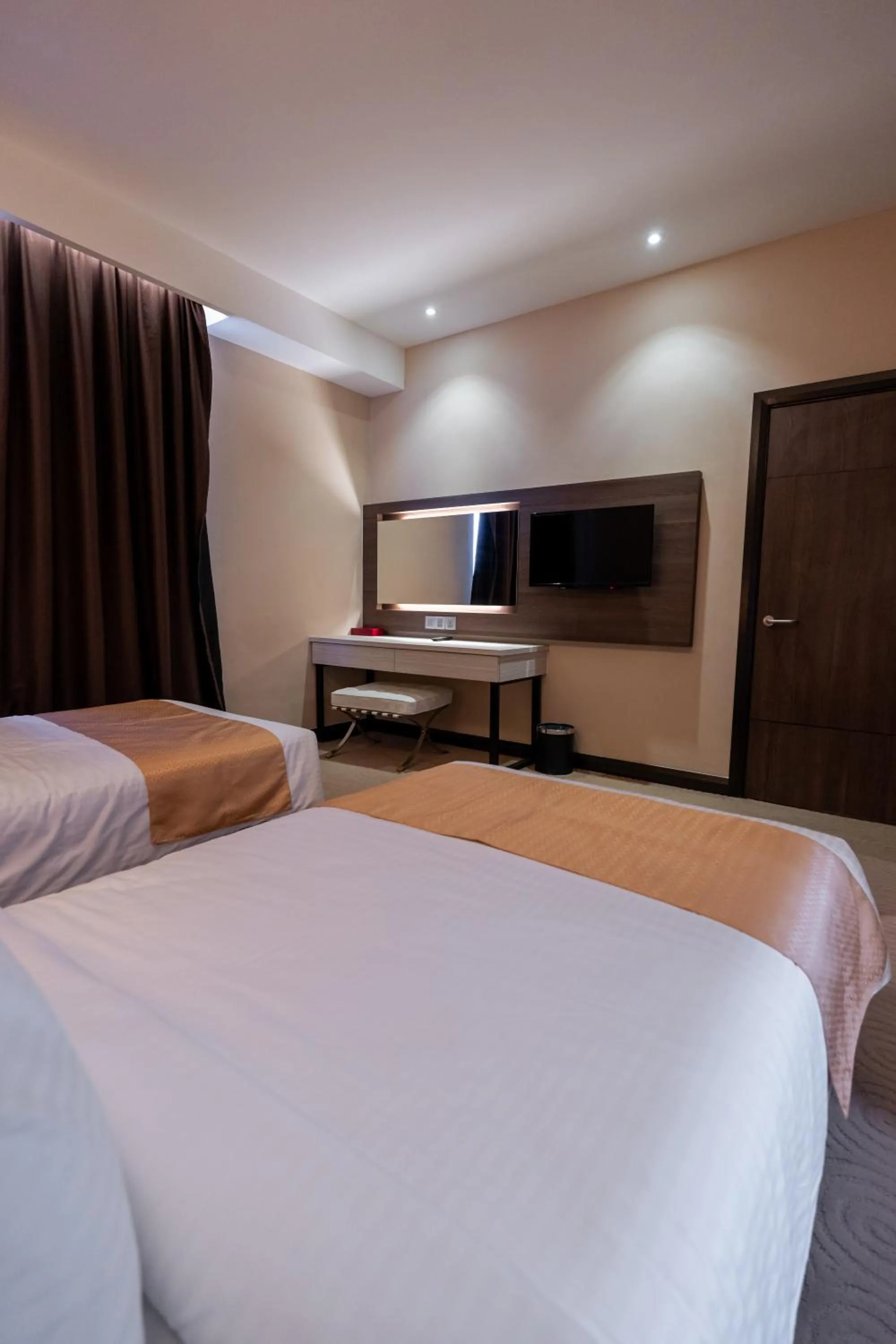 Bed in Hotel Tamara Melaka