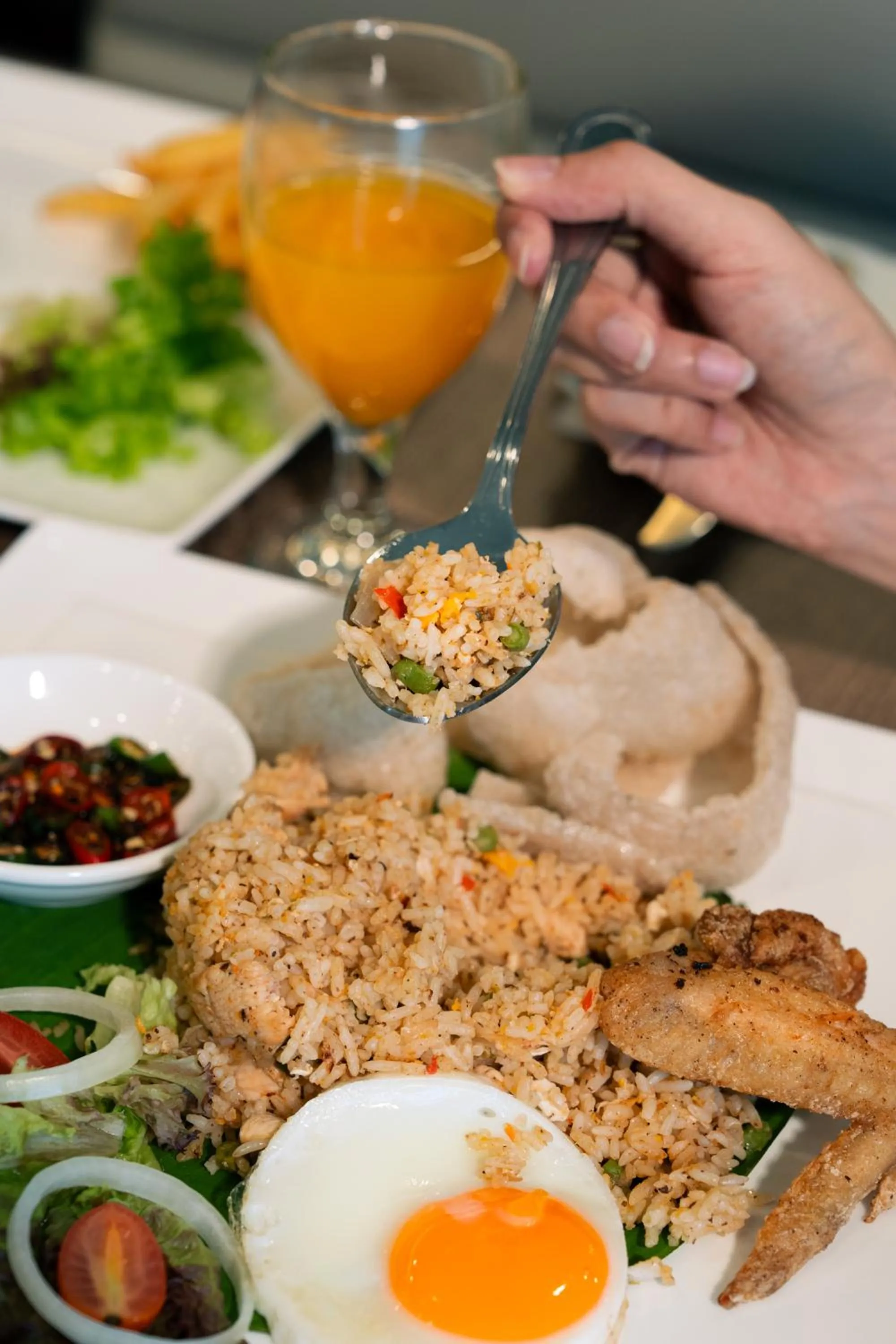 Food in Hotel Tamara Melaka