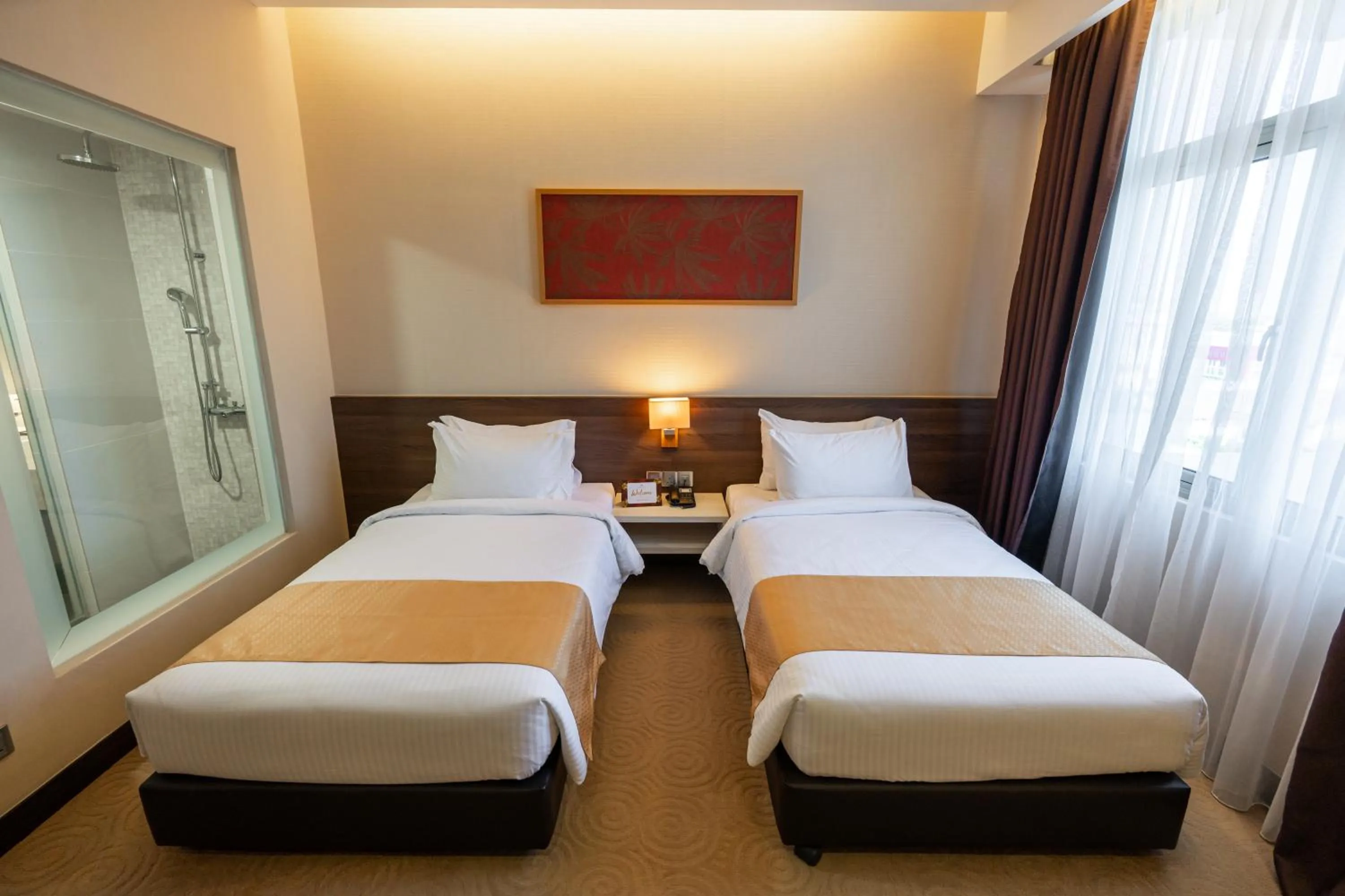 Bed in Hotel Tamara Melaka