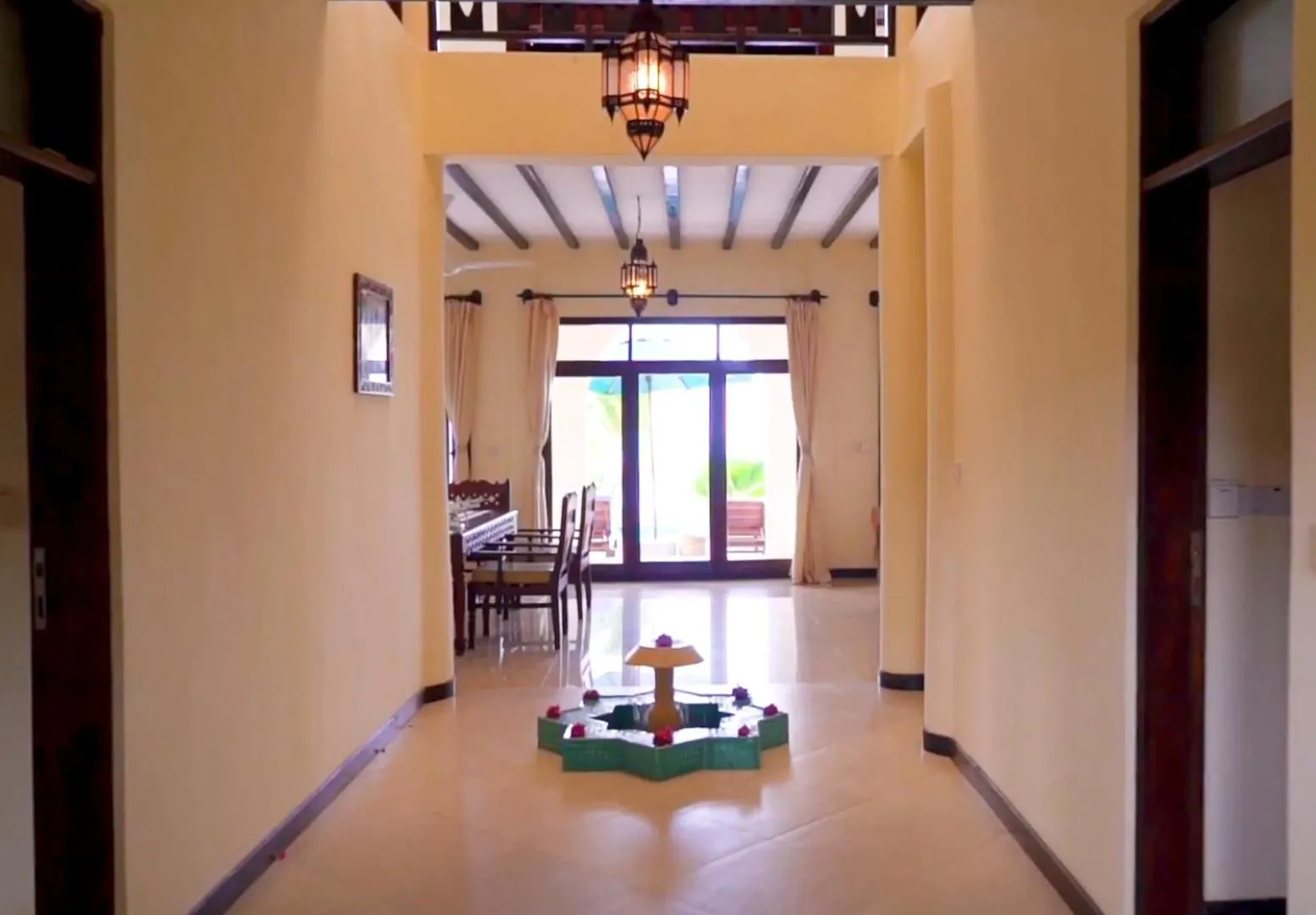 Living room in Villa Serenity, Tanzania Unforgettable