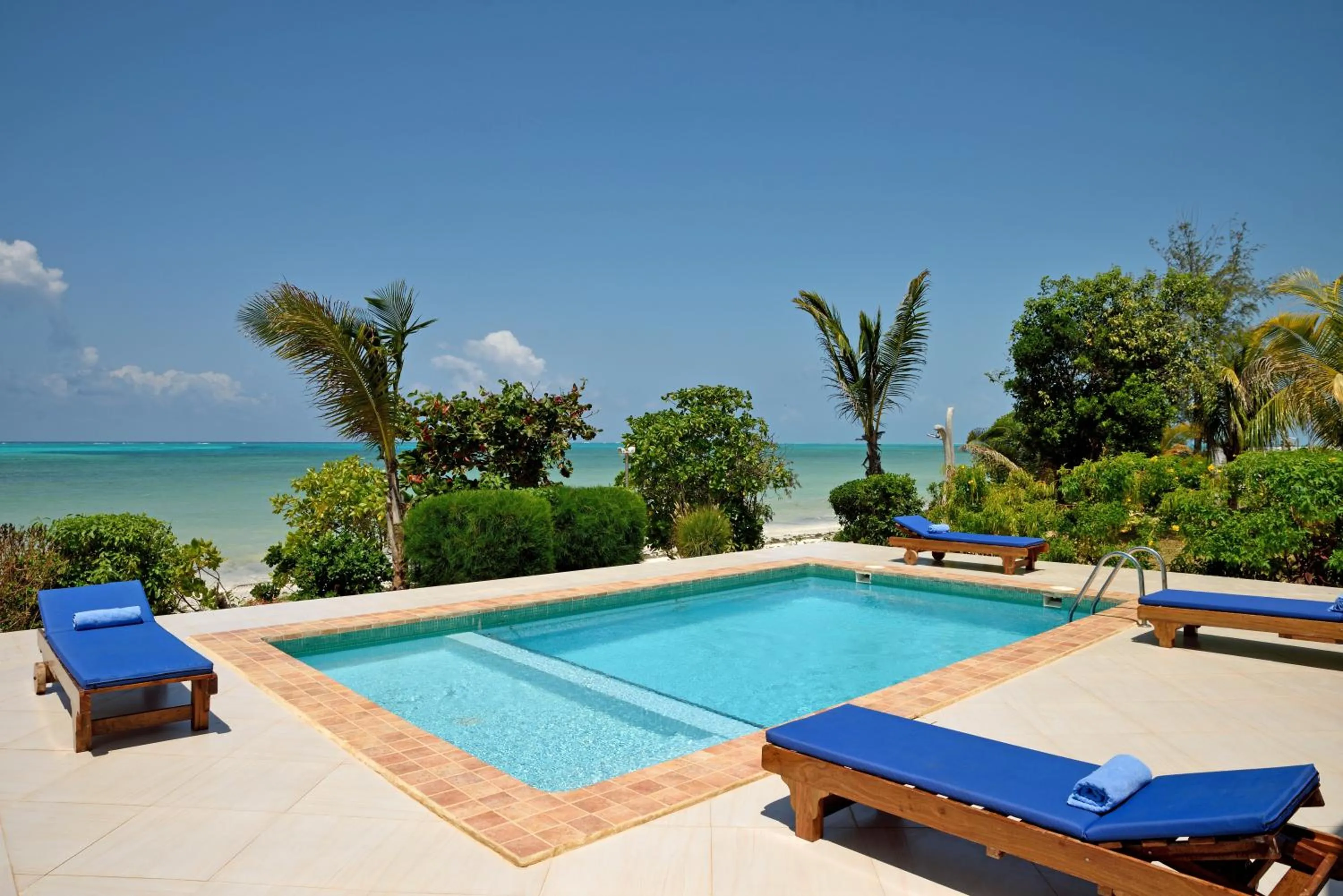 Sea view in Villa Serenity, Tanzania Unforgettable