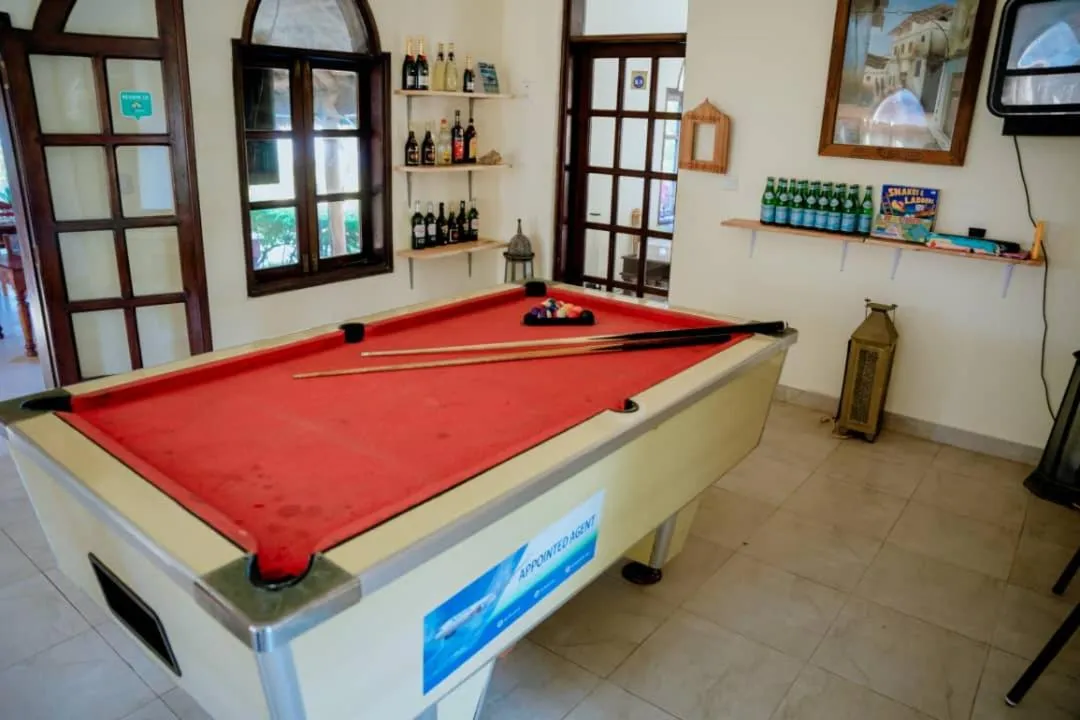 Game Room in Villa Serenity, Tanzania Unforgettable