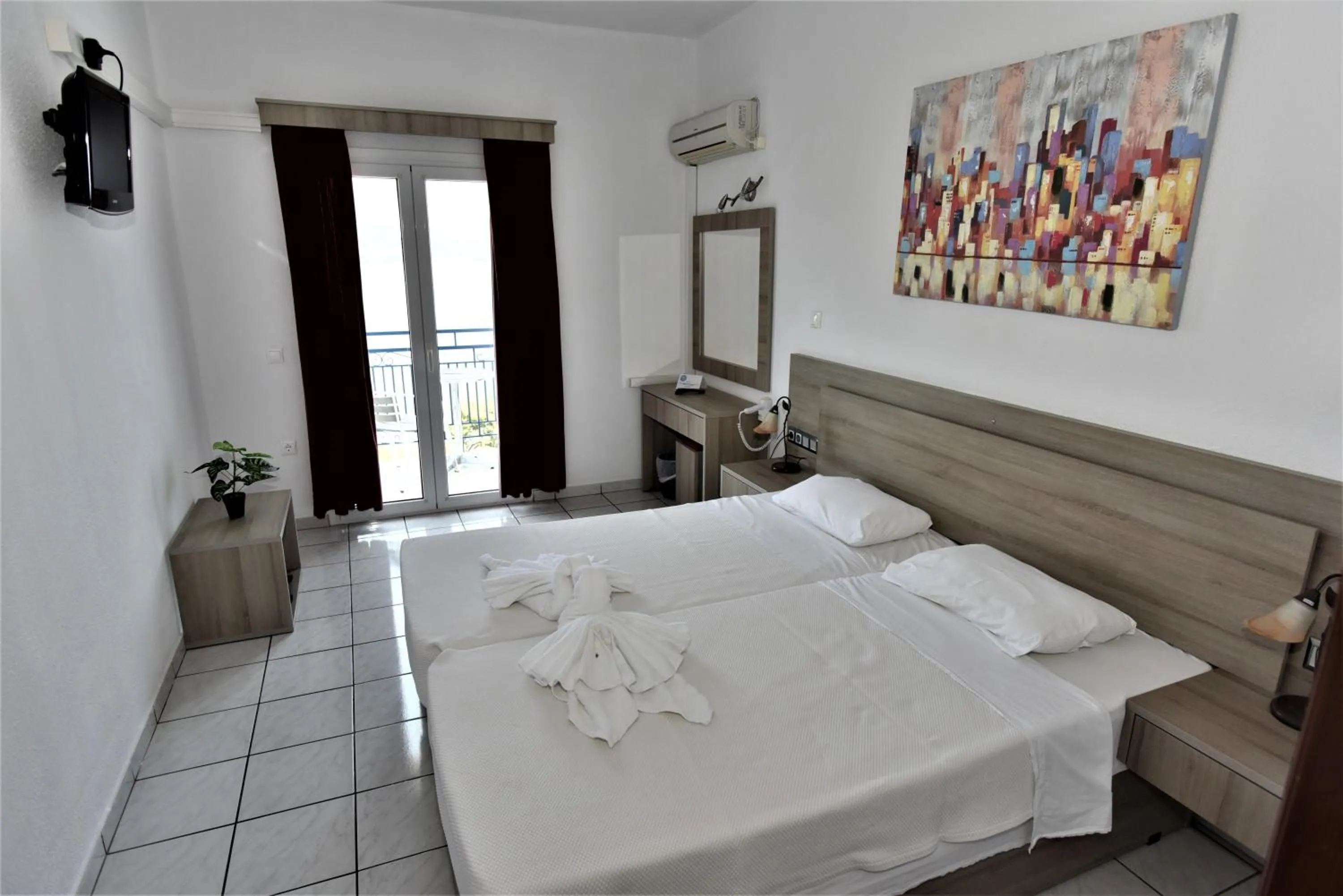 Bedroom in Andromeda Hotel