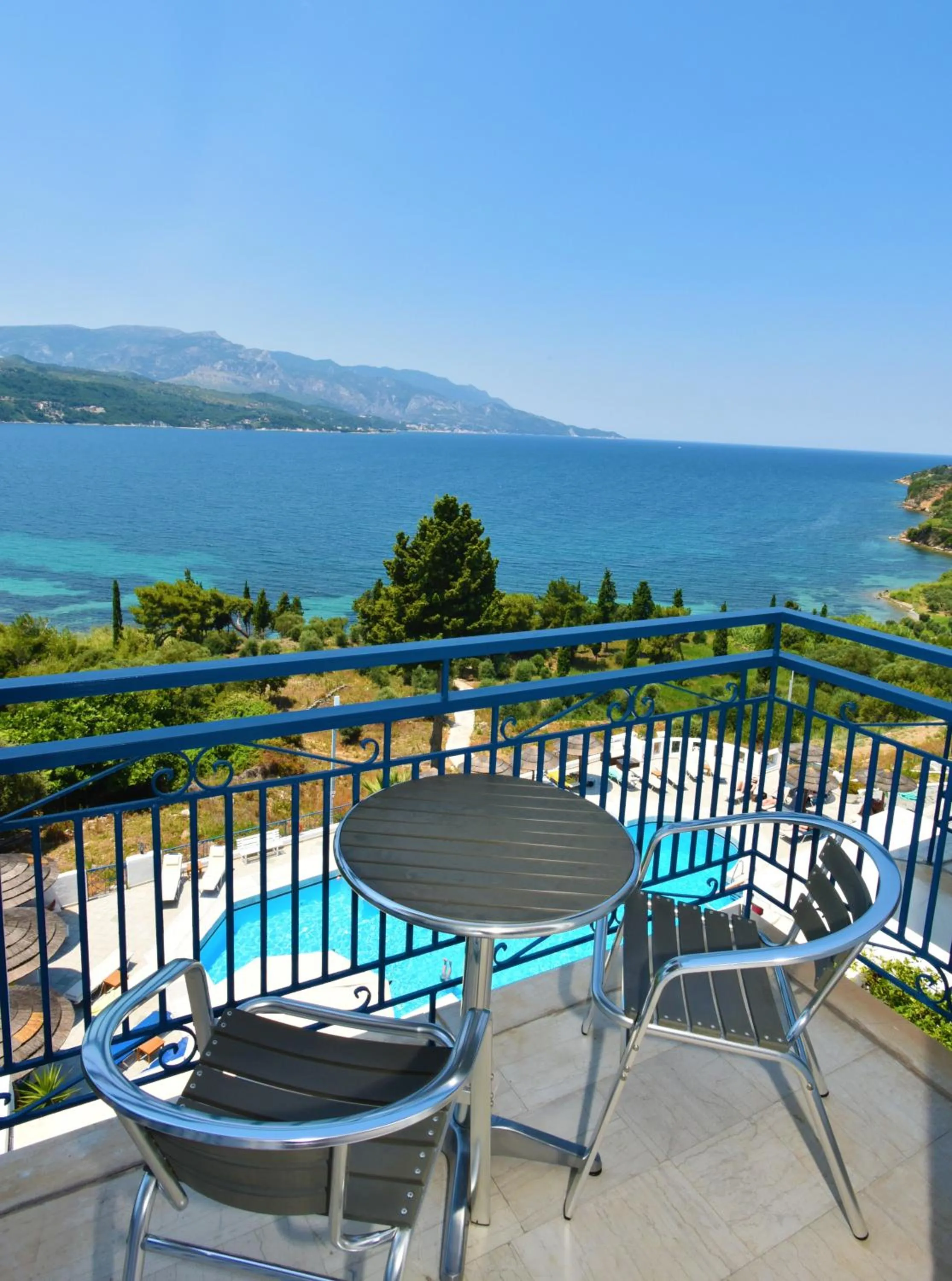 Balcony/Terrace in Andromeda Hotel