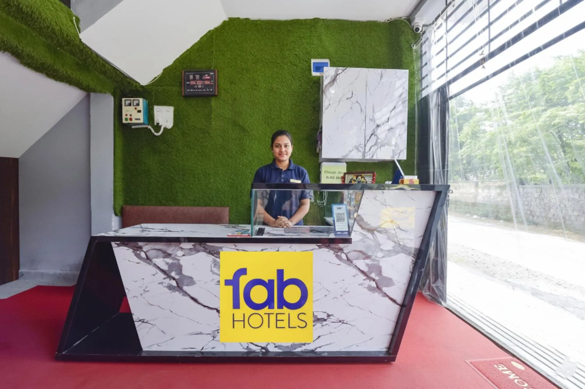 Lobby or reception in Via Shree Krishna Guest House