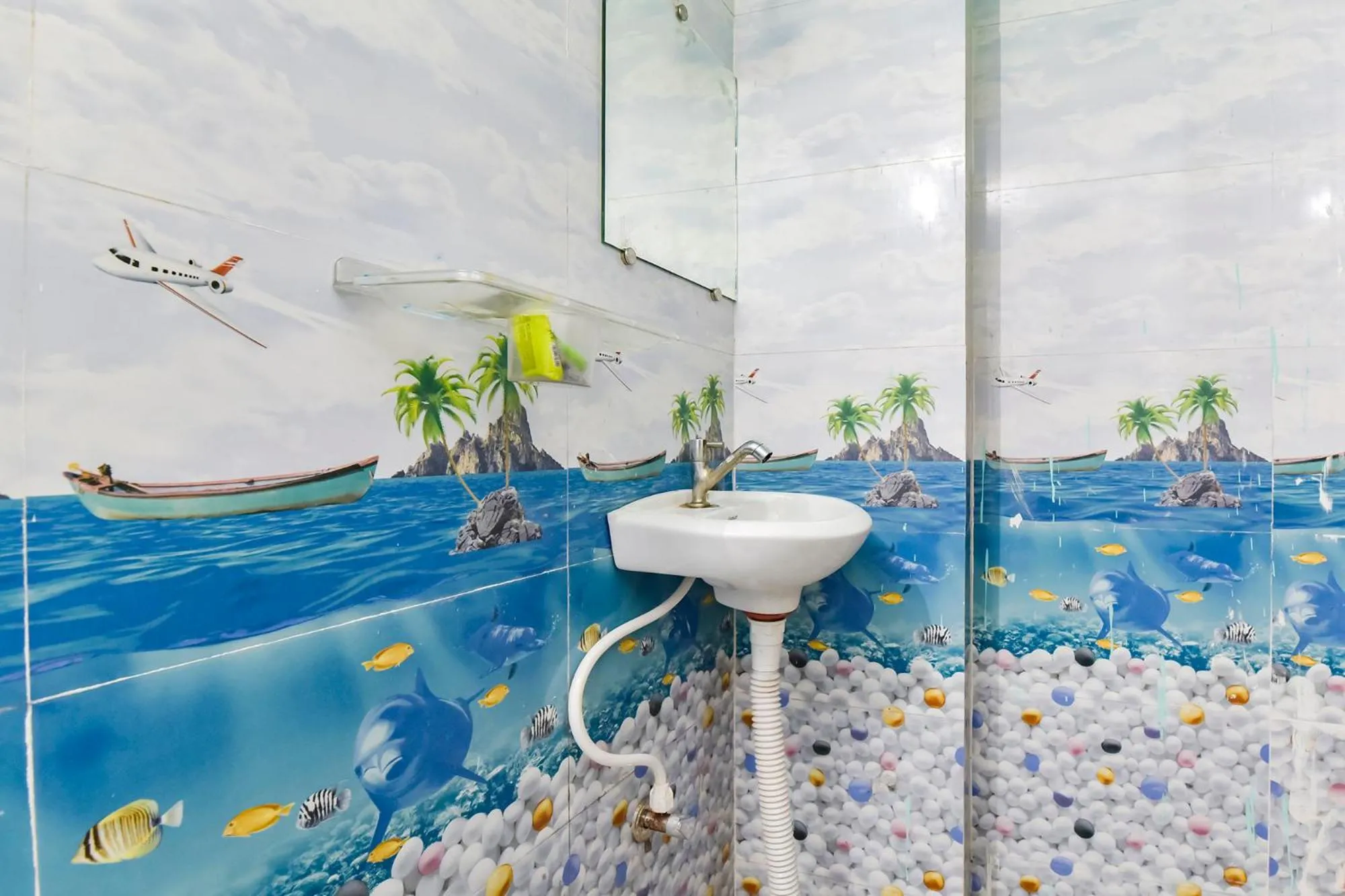 Bathroom in Via Shree Krishna Guest House