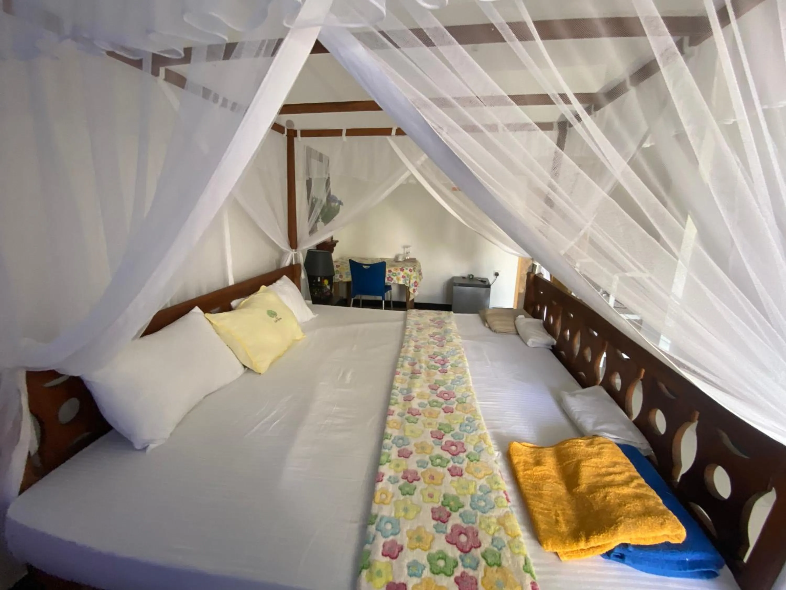 Bed in Liyanage Resort